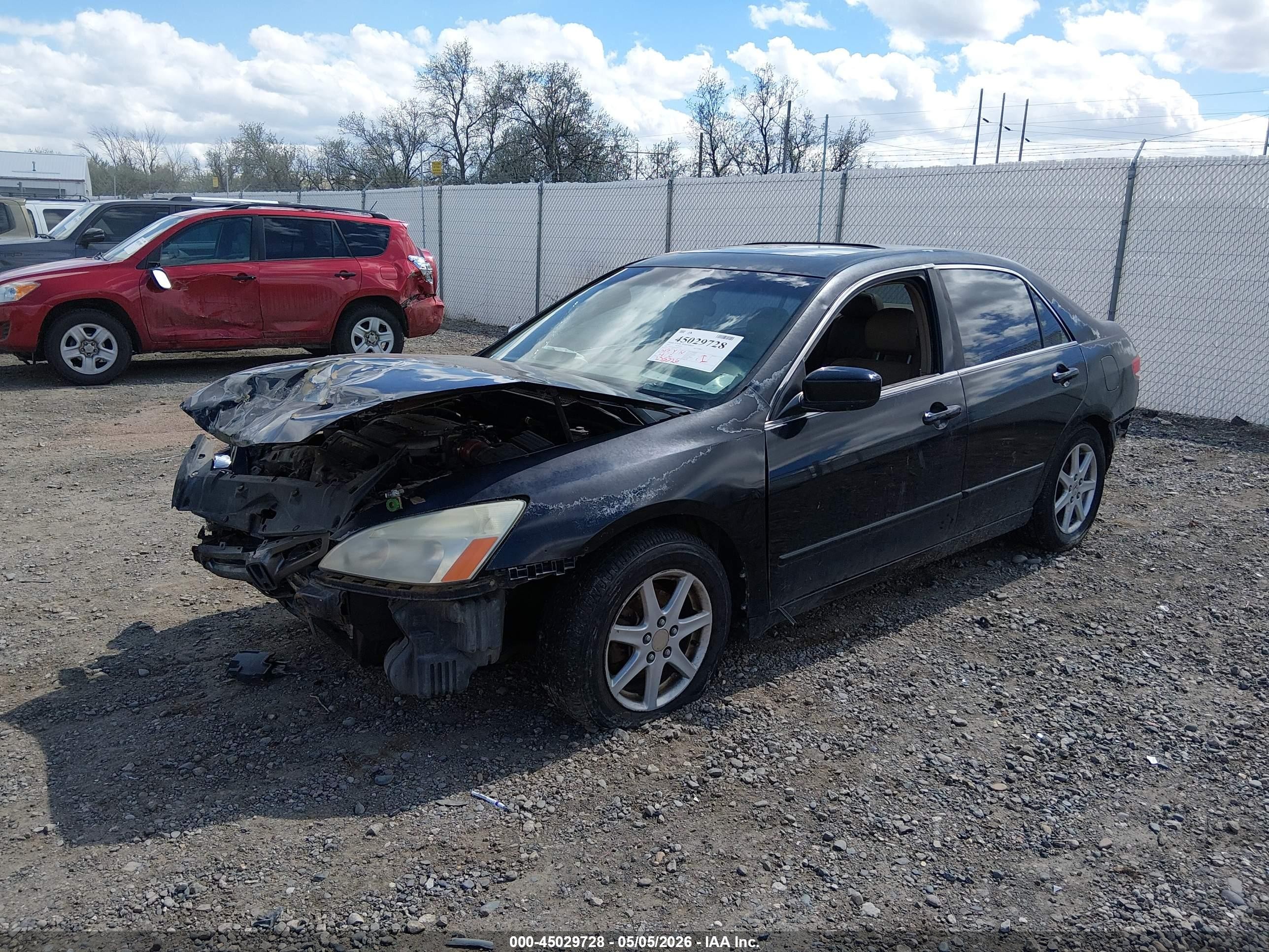 2003 Honda Accord 3.0 Ex Black vin: 1HGCM66533A087349