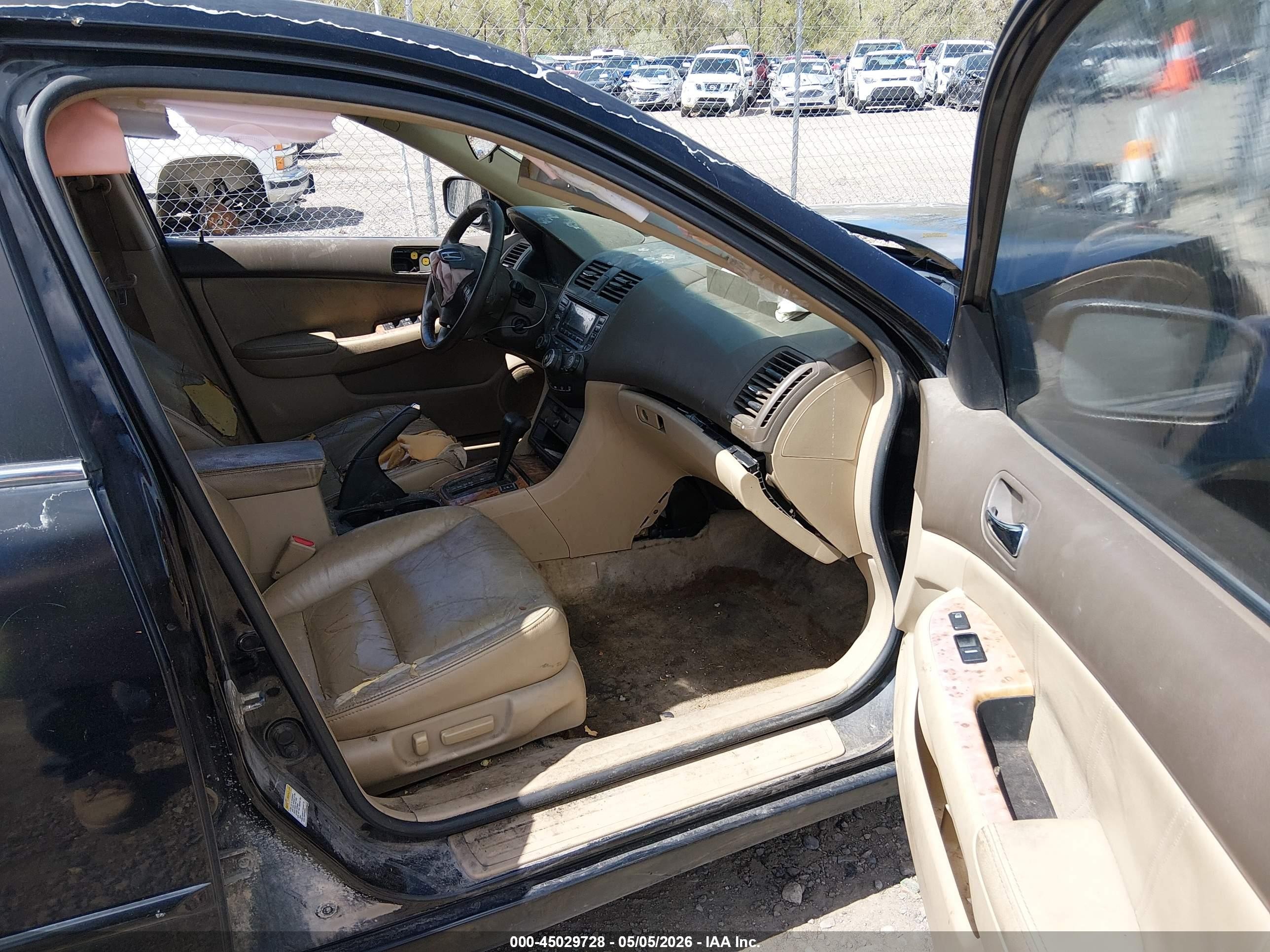 2003 Honda Accord 3.0 Ex Black vin: 1HGCM66533A087349