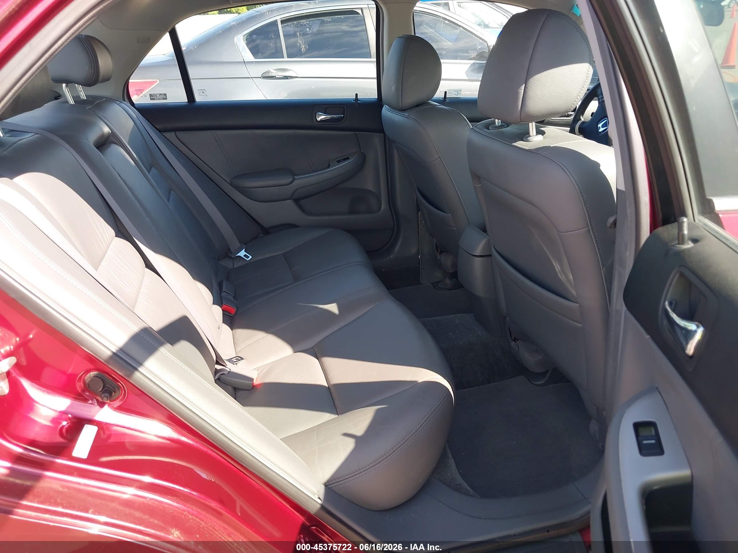 2003 Honda Accord 3.0 Ex Красный vin: 1HGCM66533A093099