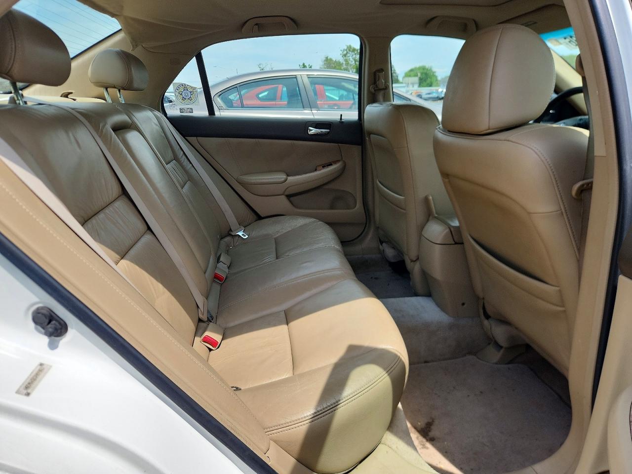 2003 Honda Accord Ex White vin: 1HGCM66533A099033