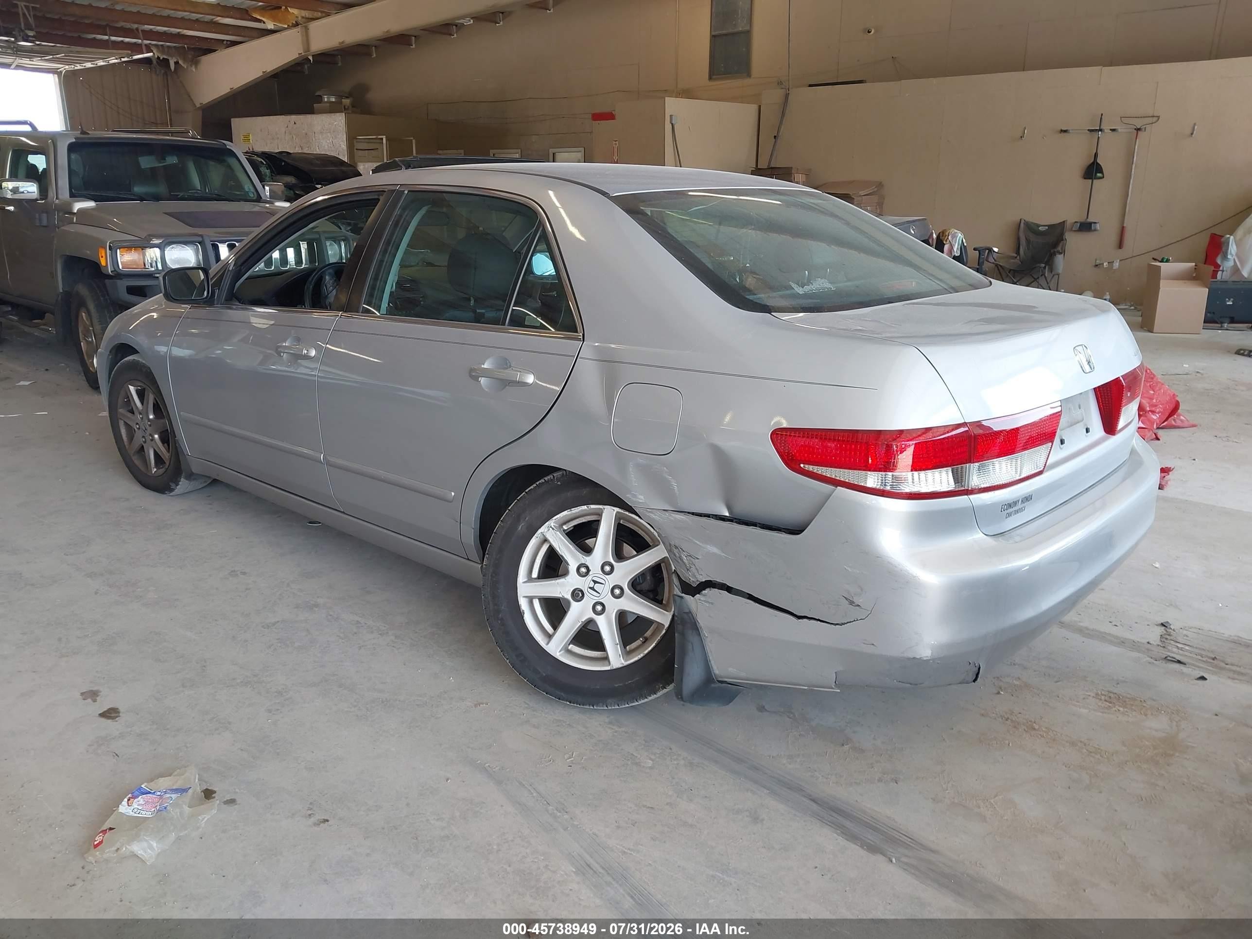 2003 Honda Accord 3.0 Ex Silver vin: 1HGCM66533A099565