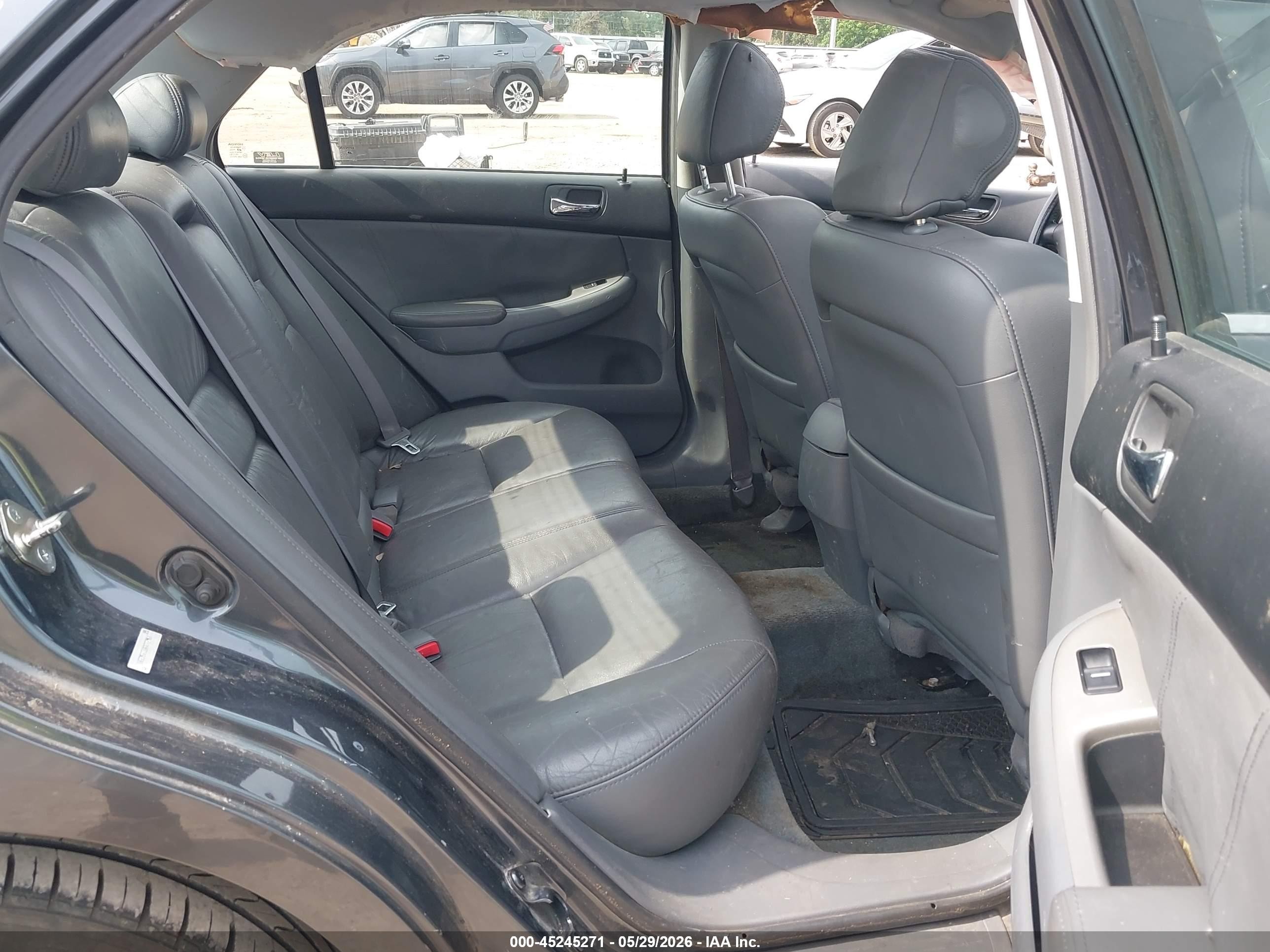 2004 Honda Accord 3.0 Ex Blue vin: 1HGCM66534A012961