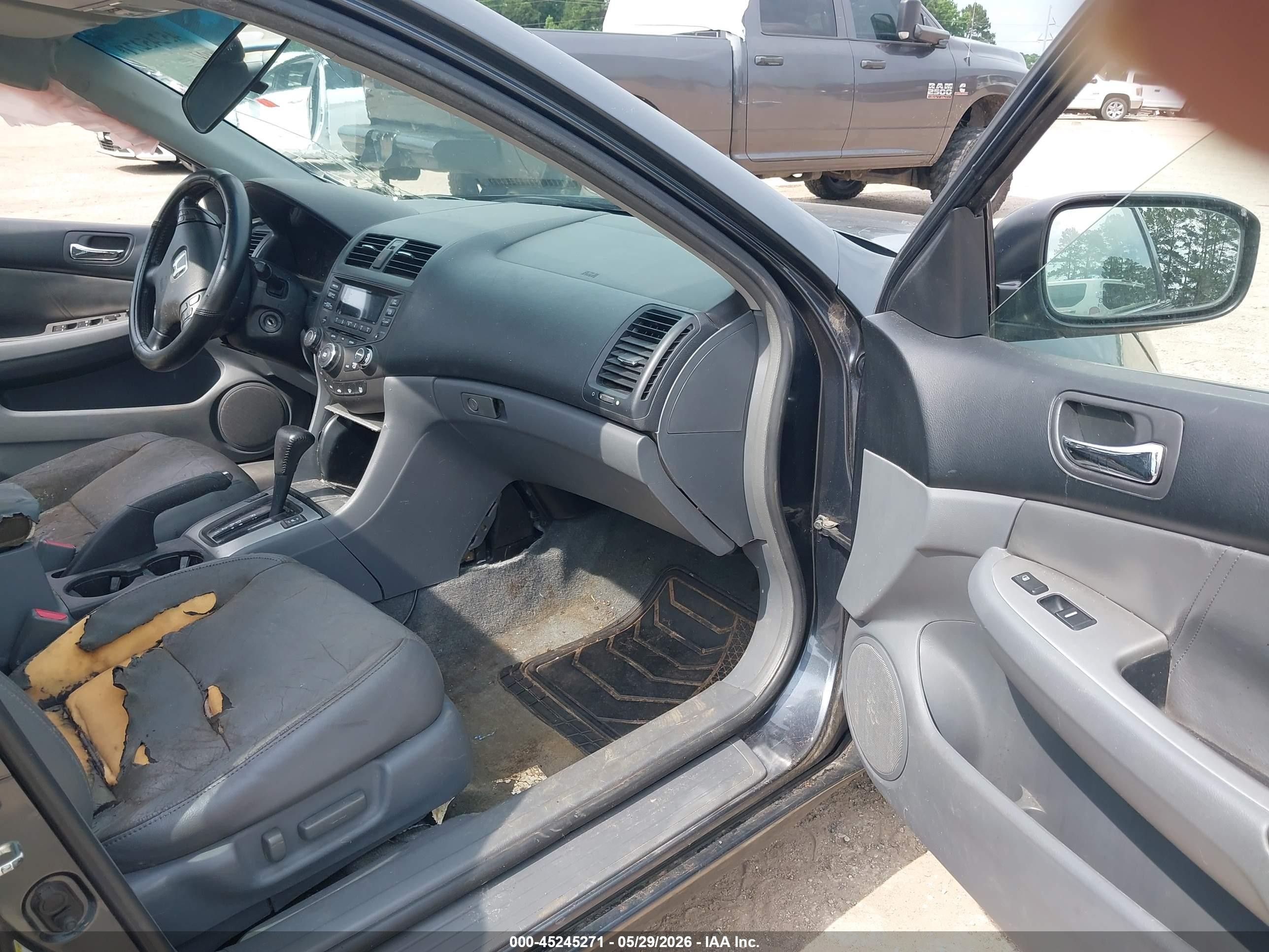 2004 Honda Accord 3.0 Ex Blue vin: 1HGCM66534A012961
