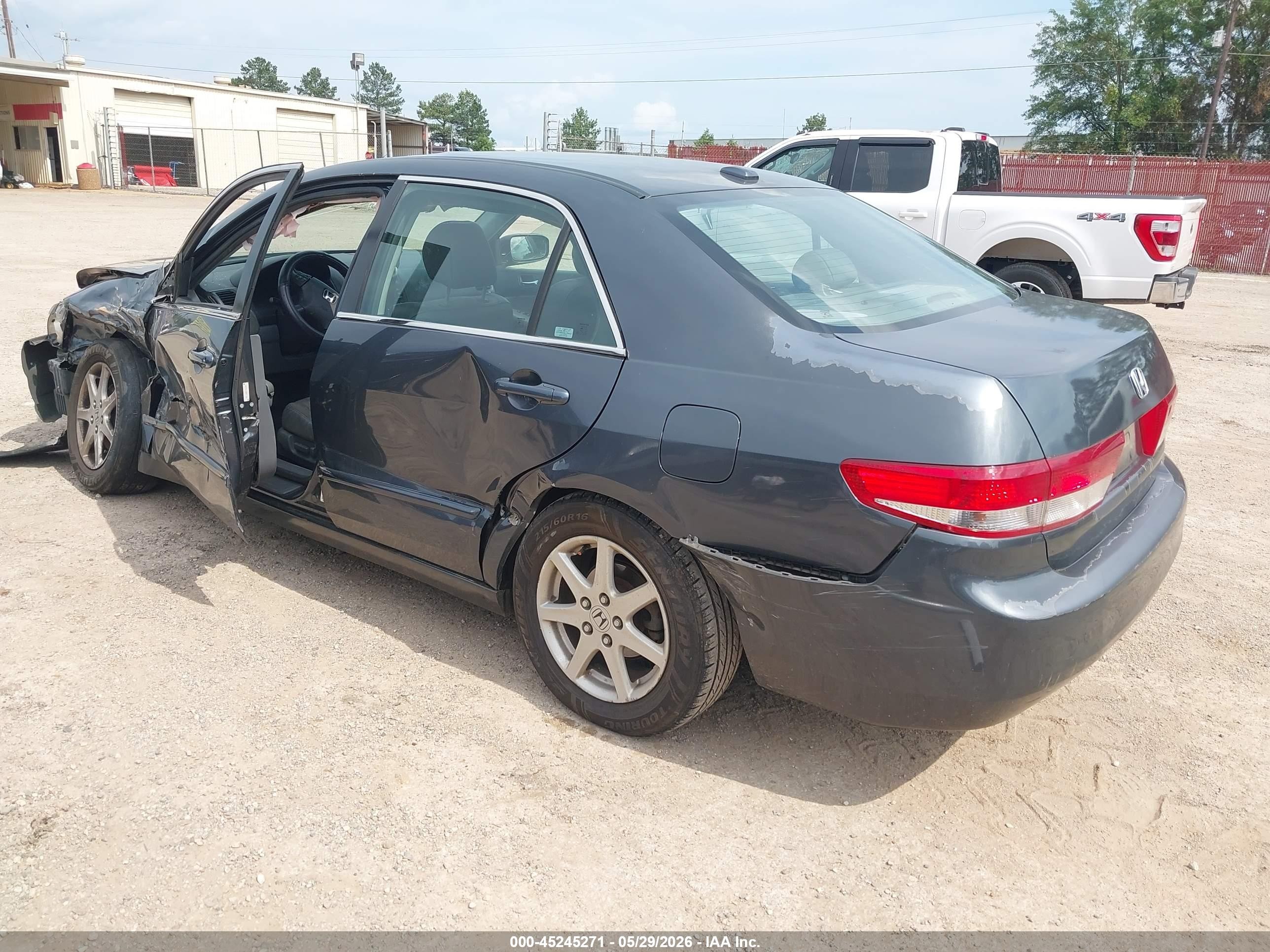 2004 Honda Accord 3.0 Ex Blue vin: 1HGCM66534A012961