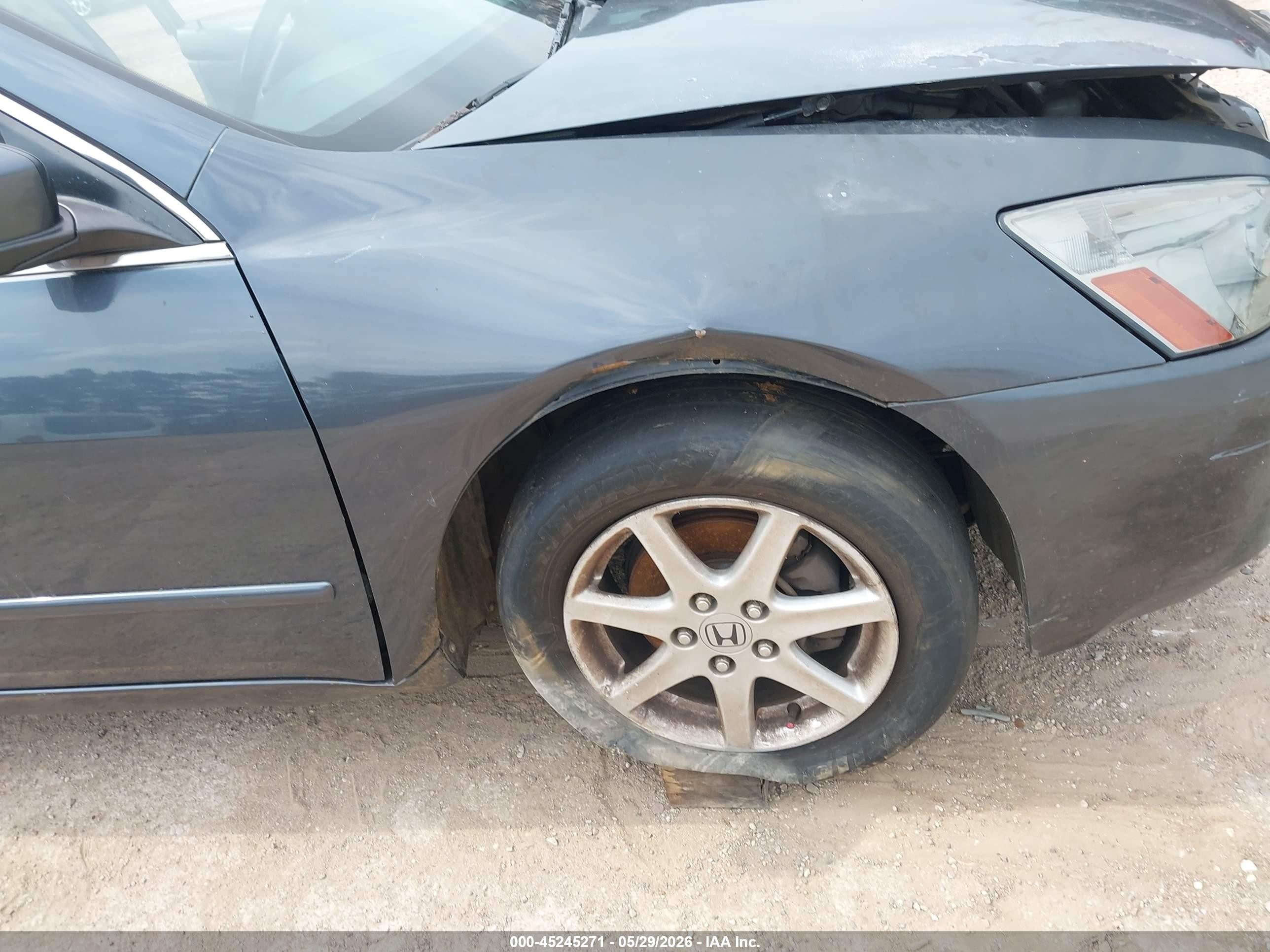2004 Honda Accord 3.0 Ex Blue vin: 1HGCM66534A012961