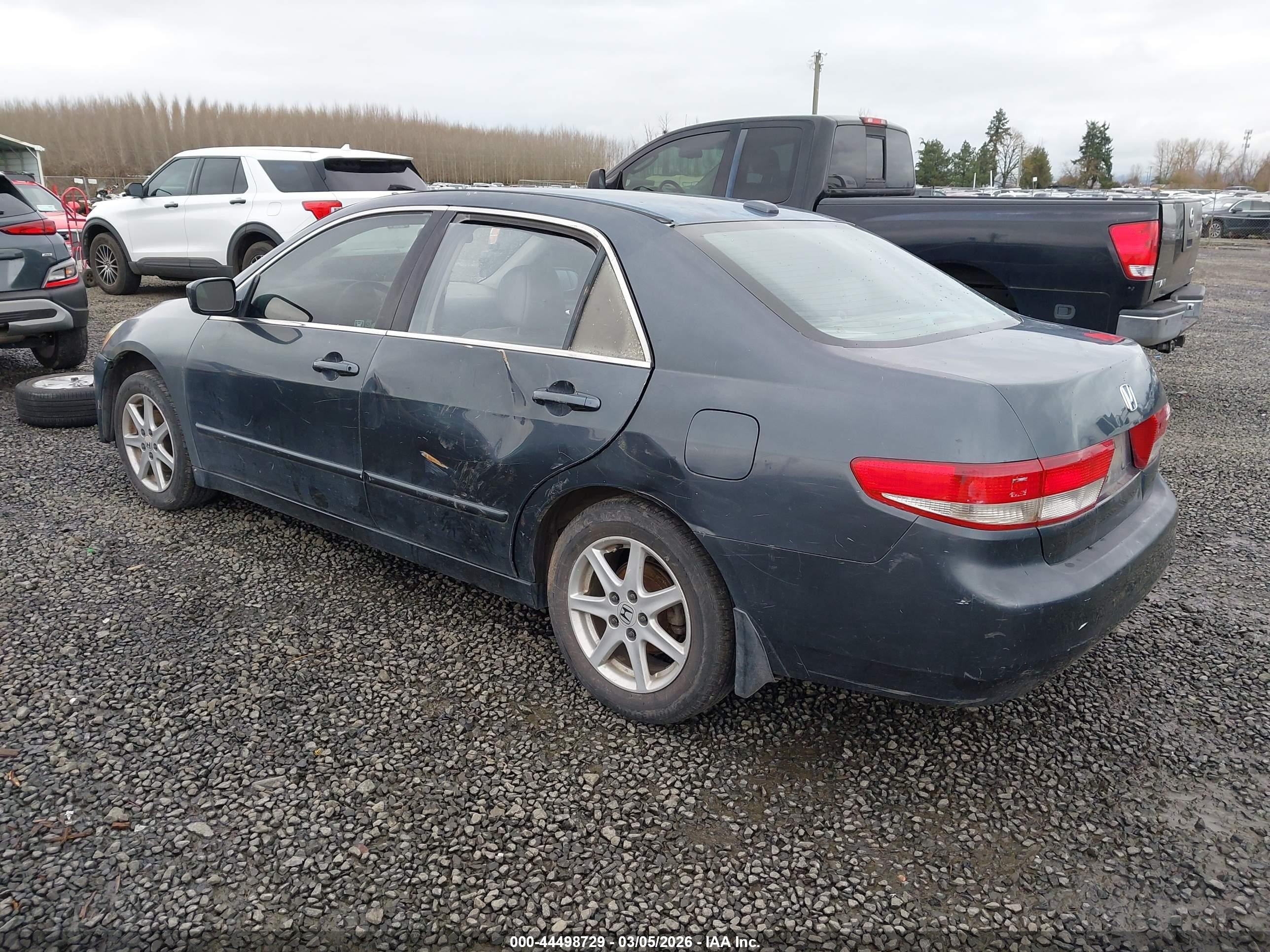 2004 Honda Accord 3.0 Ex Blue vin: 1HGCM66534A013852