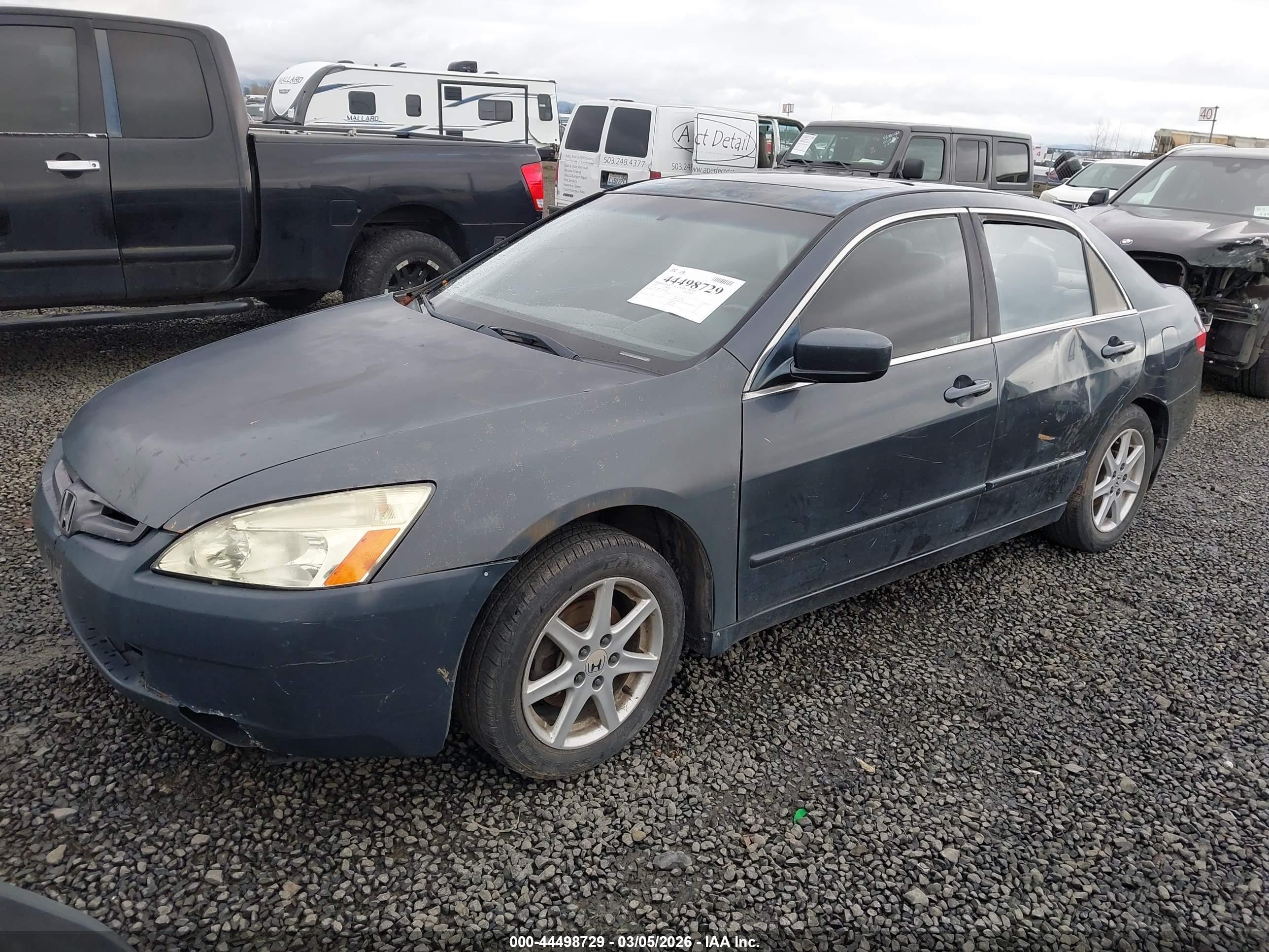 2004 Honda Accord 3.0 Ex Blue vin: 1HGCM66534A013852