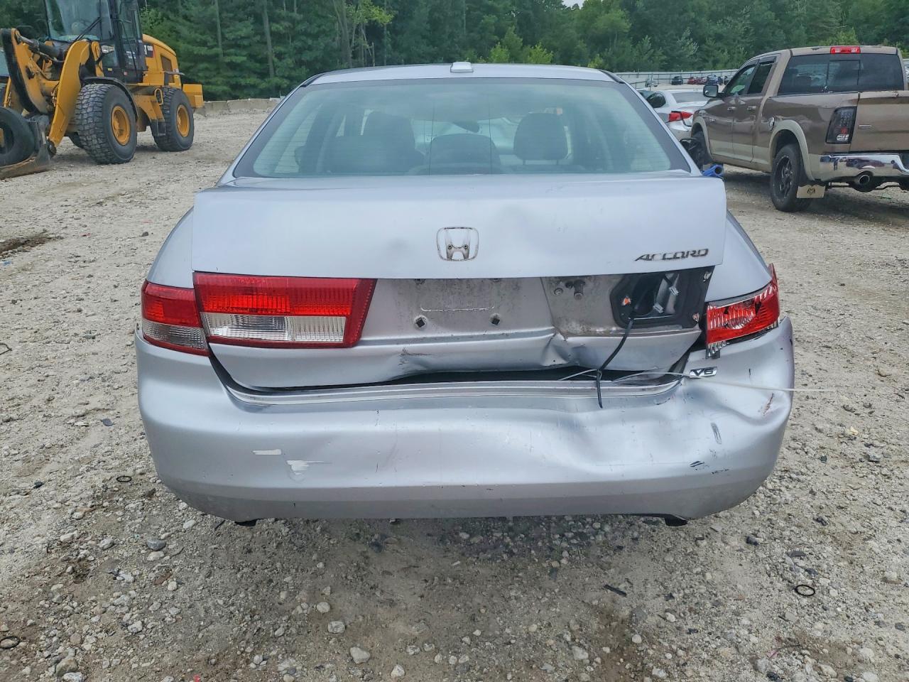 2004 Honda Accord Ex Silver vin: 1HGCM66534A017237