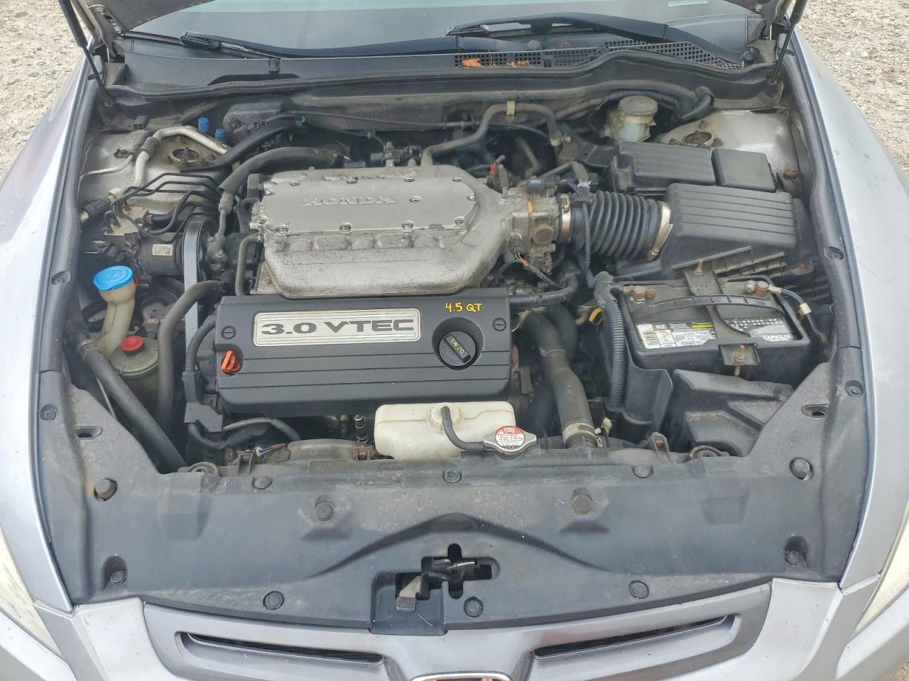 2004 Honda Accord Ex Silver vin: 1HGCM66534A017237