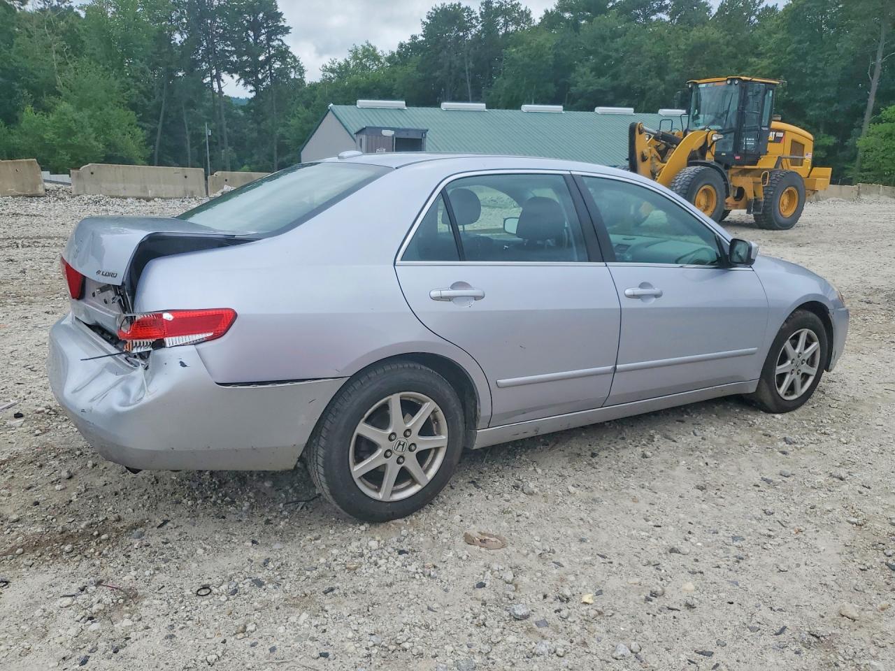 2004 Honda Accord Ex Silver vin: 1HGCM66534A017237