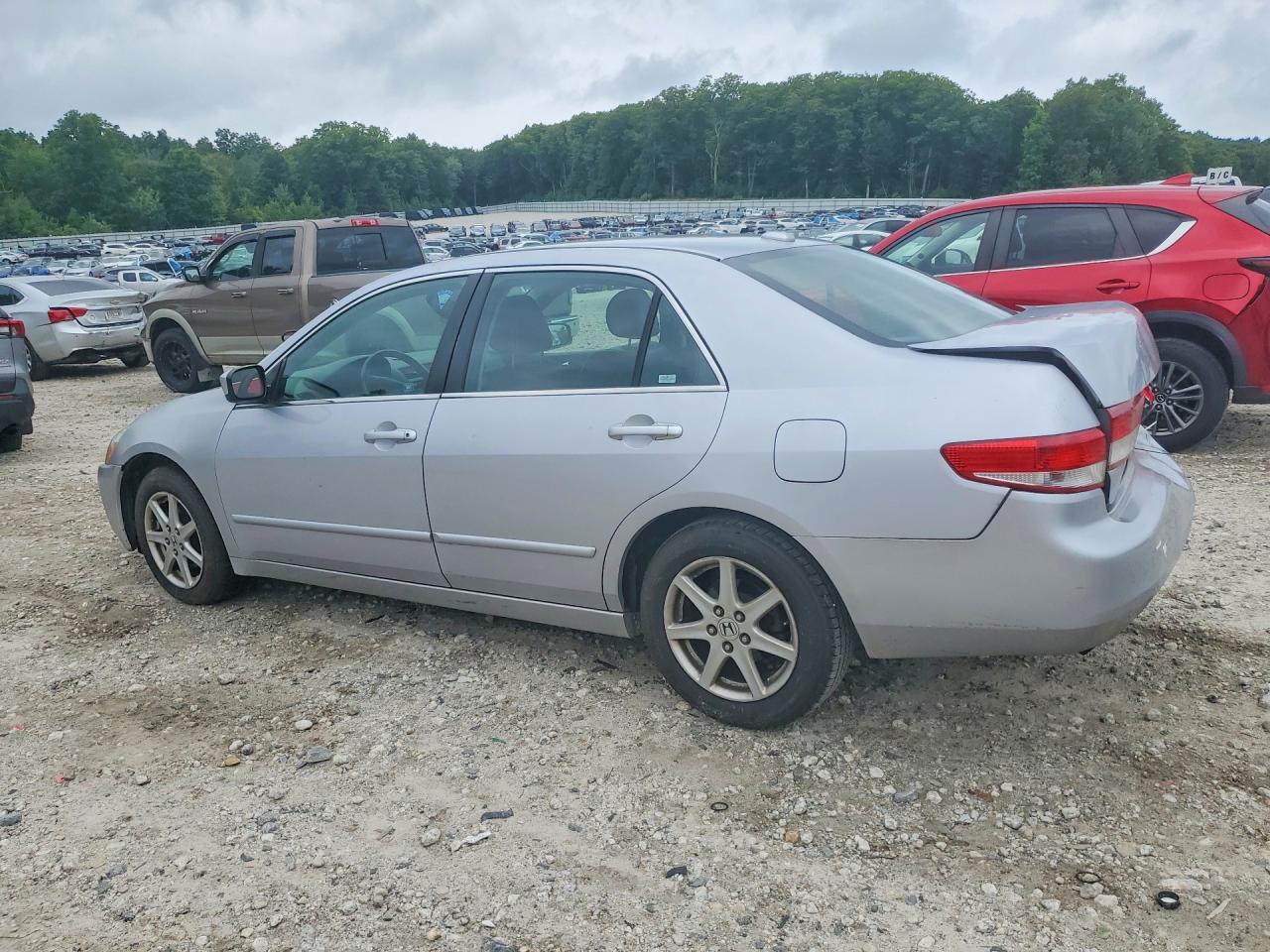 2004 Honda Accord Ex Silver vin: 1HGCM66534A017237