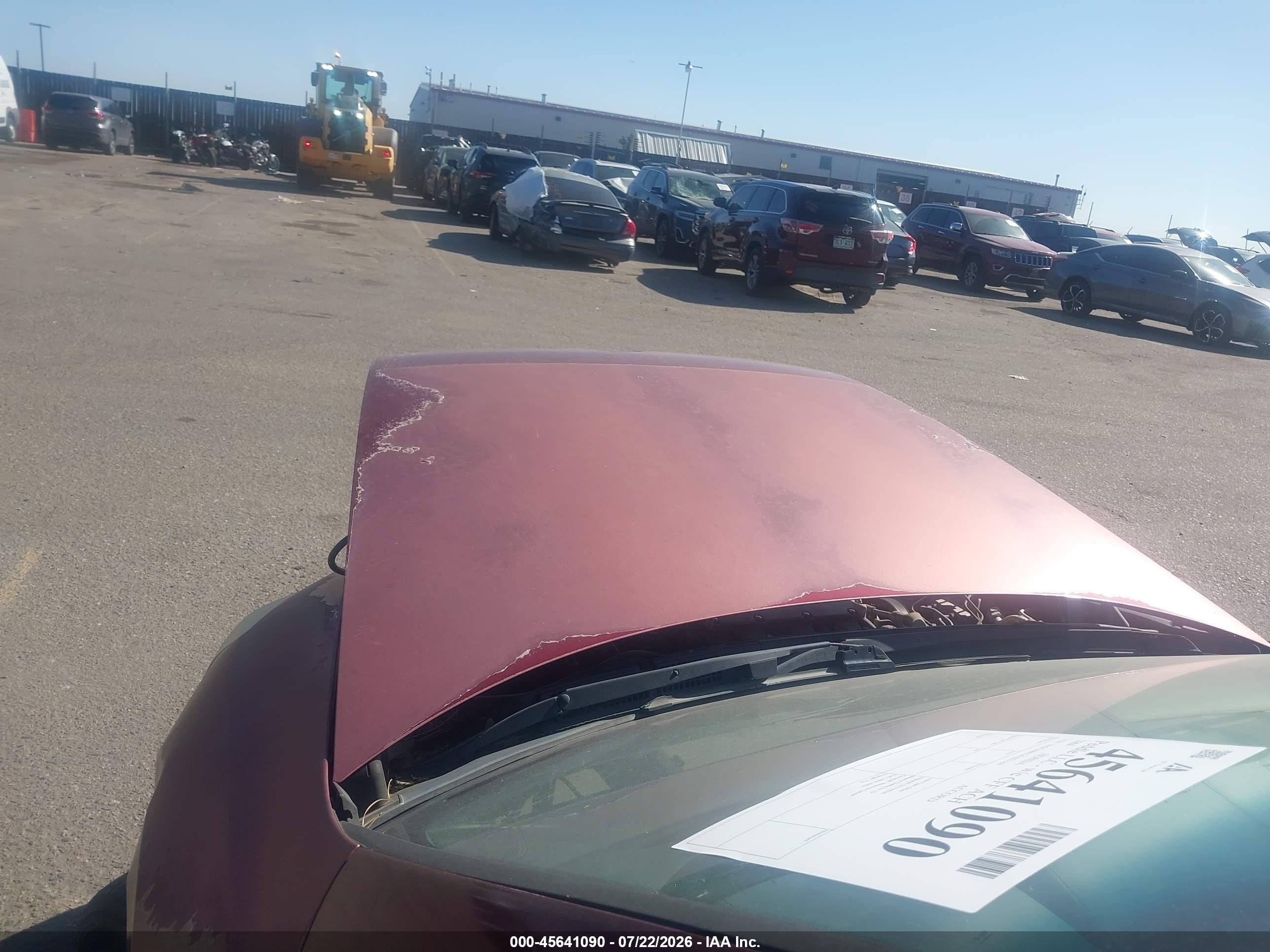 2004 Honda Accord 3.0 Ex Red vin: 1HGCM66534A025564