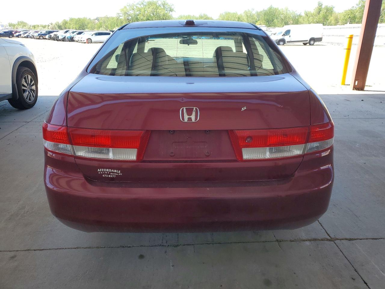 2004 Honda Accord Ex Темно-бордовый vin: 1HGCM66534A034975