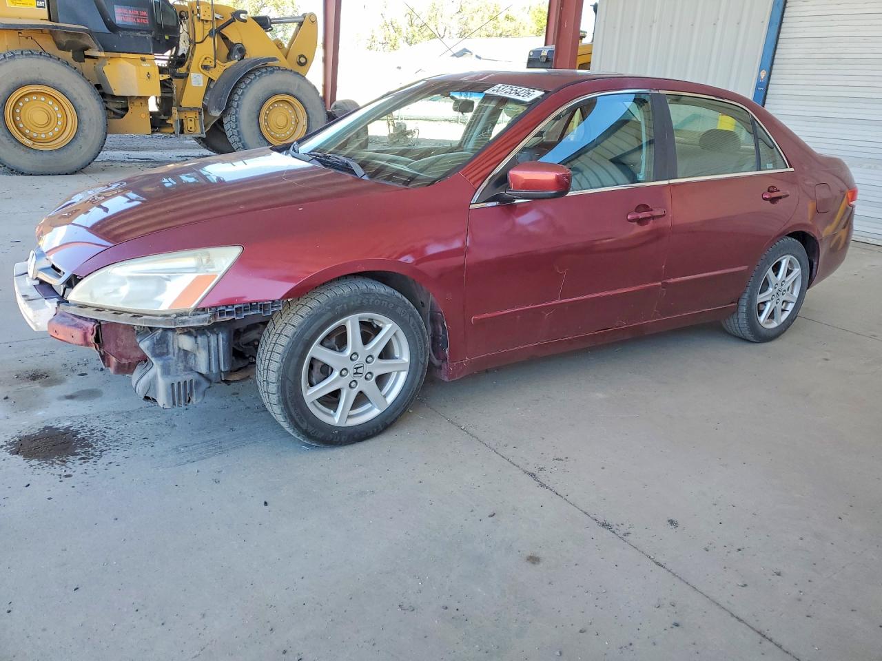 2004 Honda Accord Ex Темно-бордовый vin: 1HGCM66534A034975
