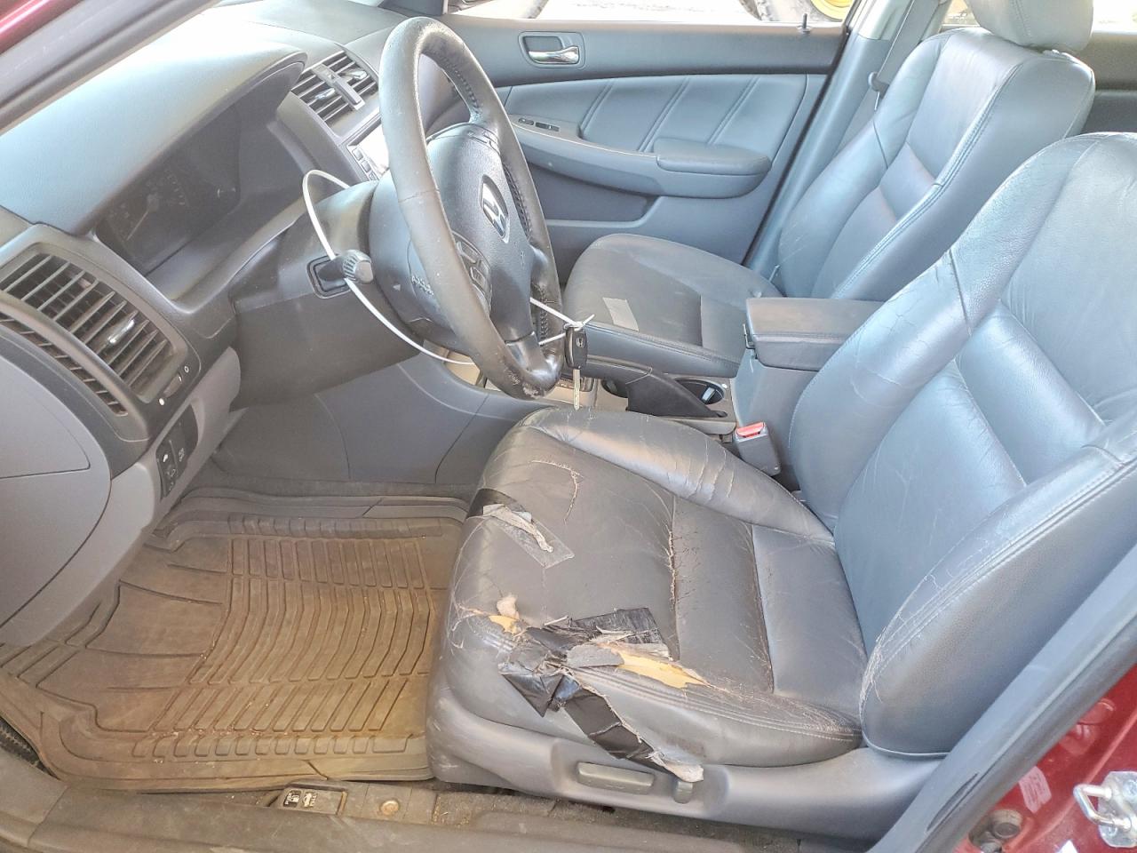 2004 Honda Accord Ex Темно-бордовый vin: 1HGCM66534A034975