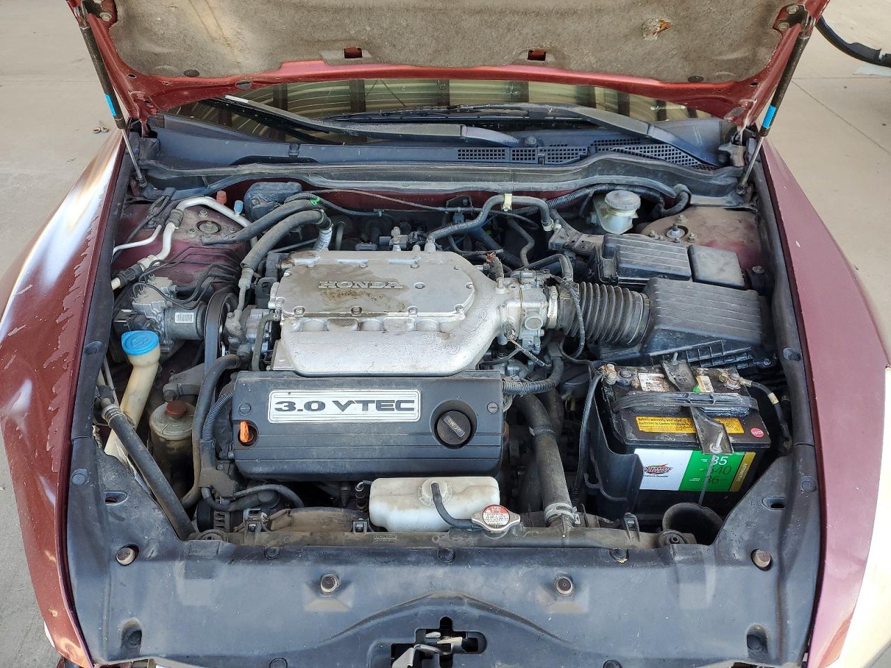 2004 Honda Accord Ex Темно-бордовый vin: 1HGCM66534A034975