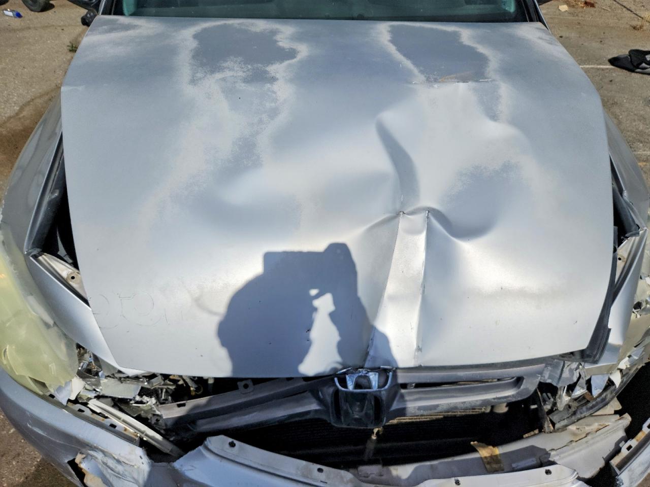 2004 Honda Accord Ex Silver vin: 1HGCM66534A041599