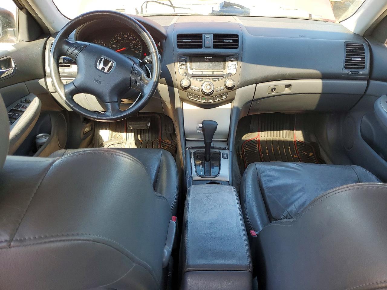 2004 Honda Accord Ex Burgundy vin: 1HGCM66534A086705