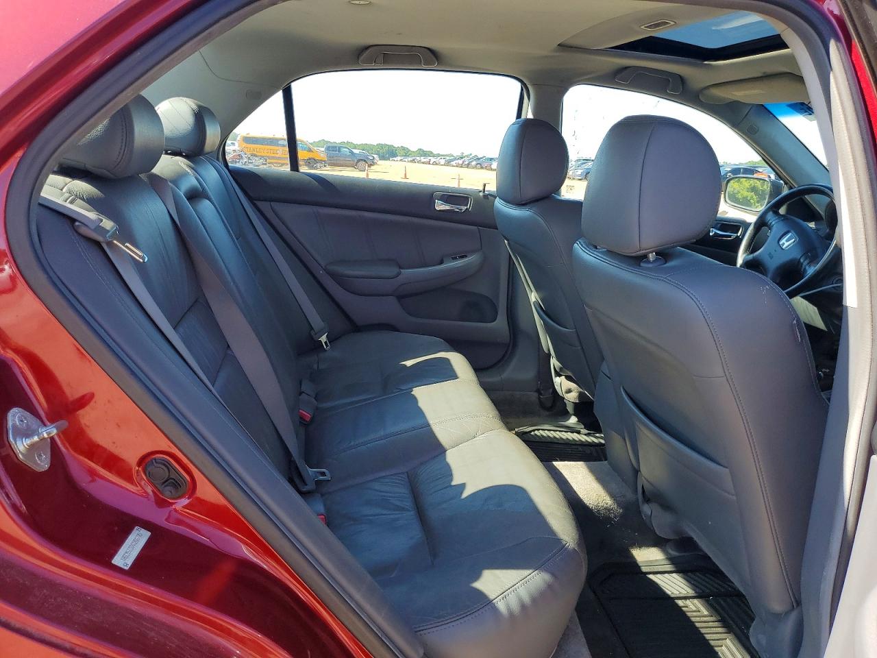 2004 Honda Accord Ex Burgundy vin: 1HGCM66534A086705