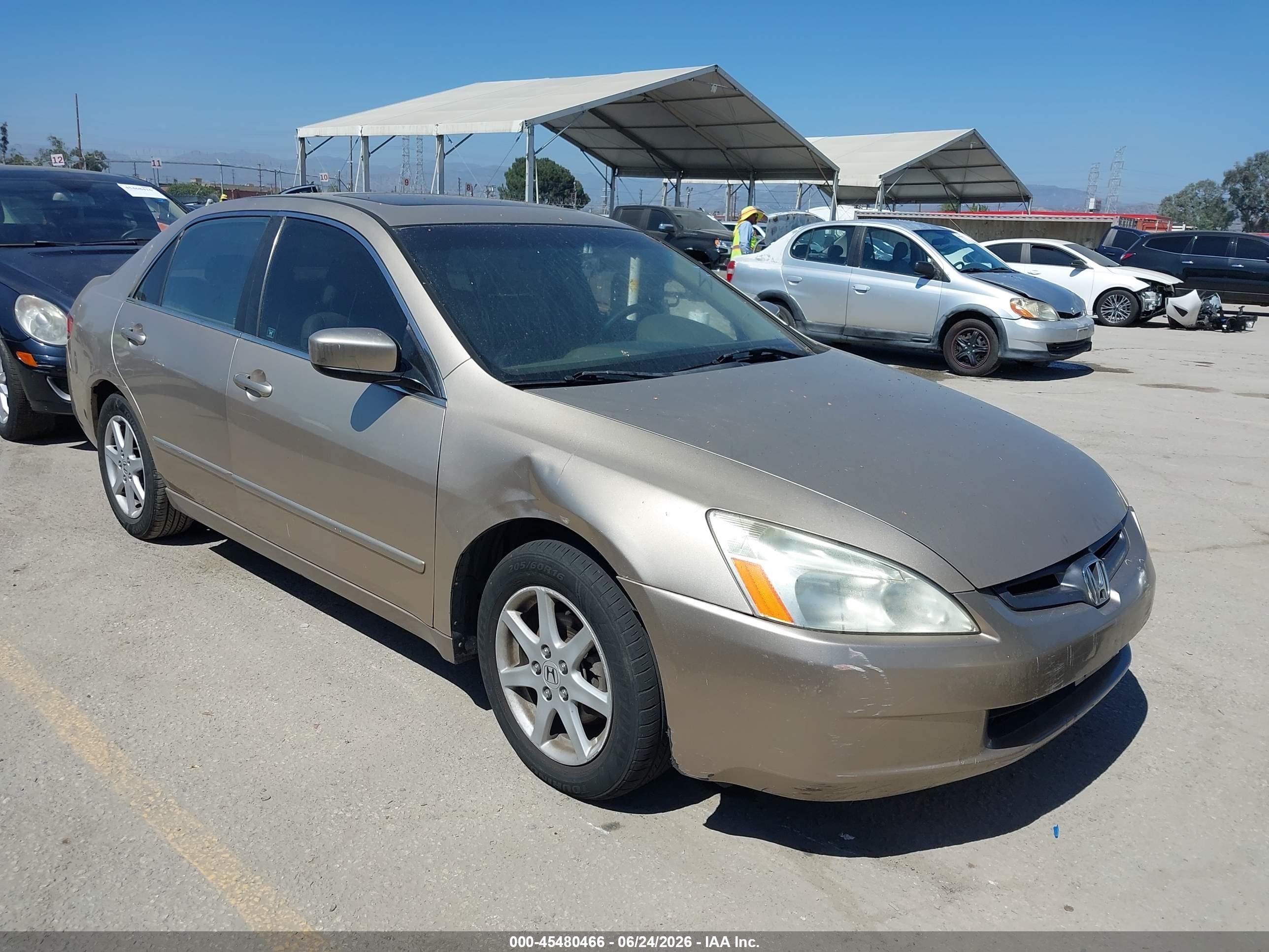 2004 Honda Accord 3.0 Ex Gold vin: 1HGCM66534A091256