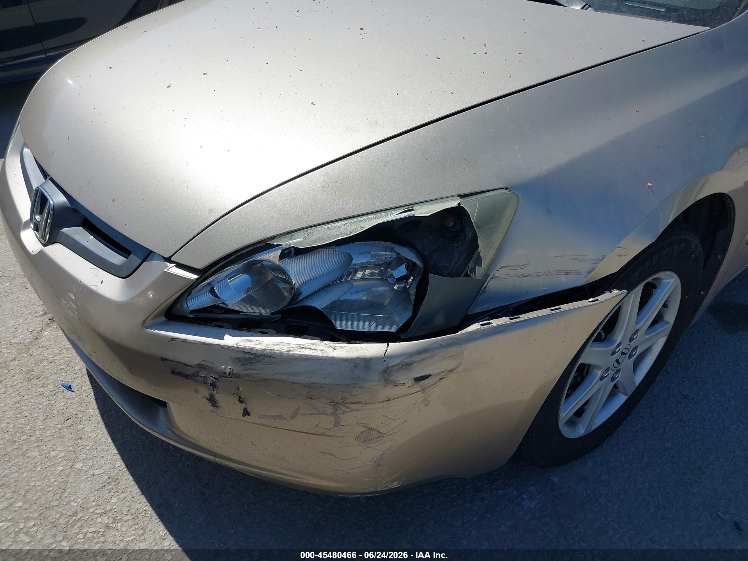 2004 Honda Accord 3.0 Ex Gold vin: 1HGCM66534A091256