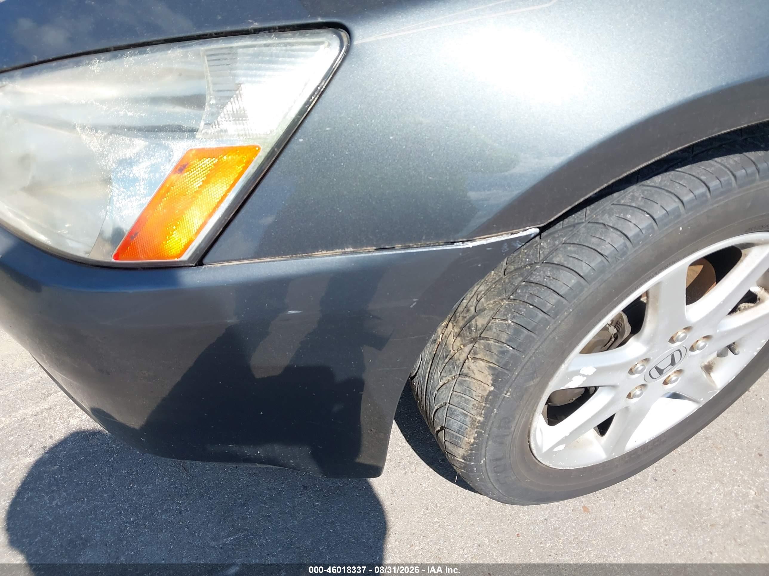 2004 Honda Accord 3.0 Ex Серый vin: 1HGCM66534A093668