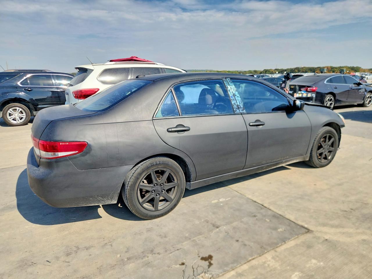 2004 Honda Accord Ex Black vin: 1HGCM66534A096697