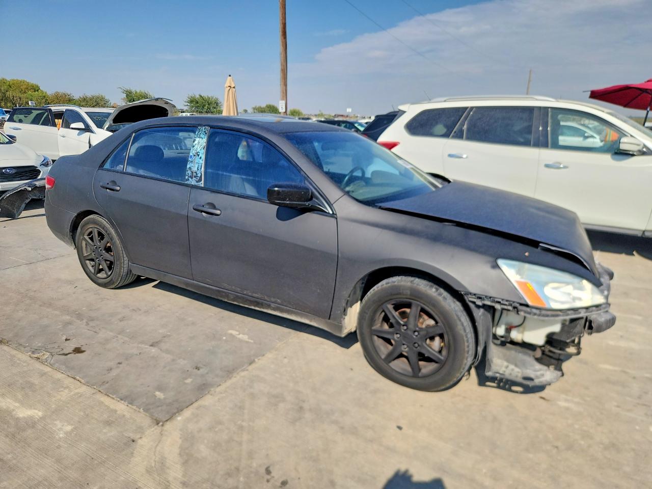 2004 Honda Accord Ex Black vin: 1HGCM66534A096697