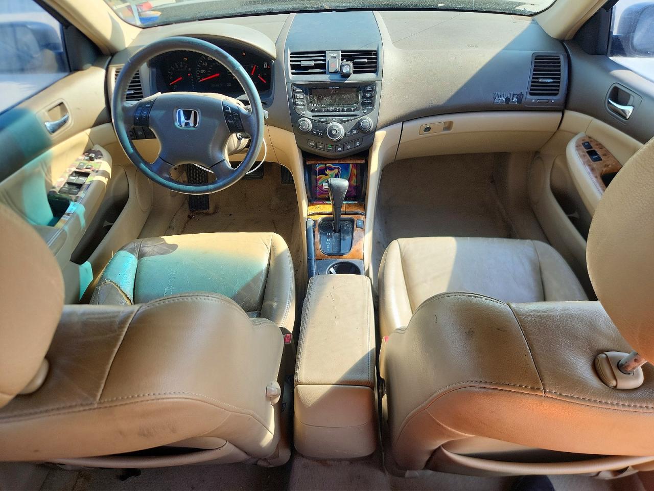 2004 Honda Accord Ex Black vin: 1HGCM66534A096697