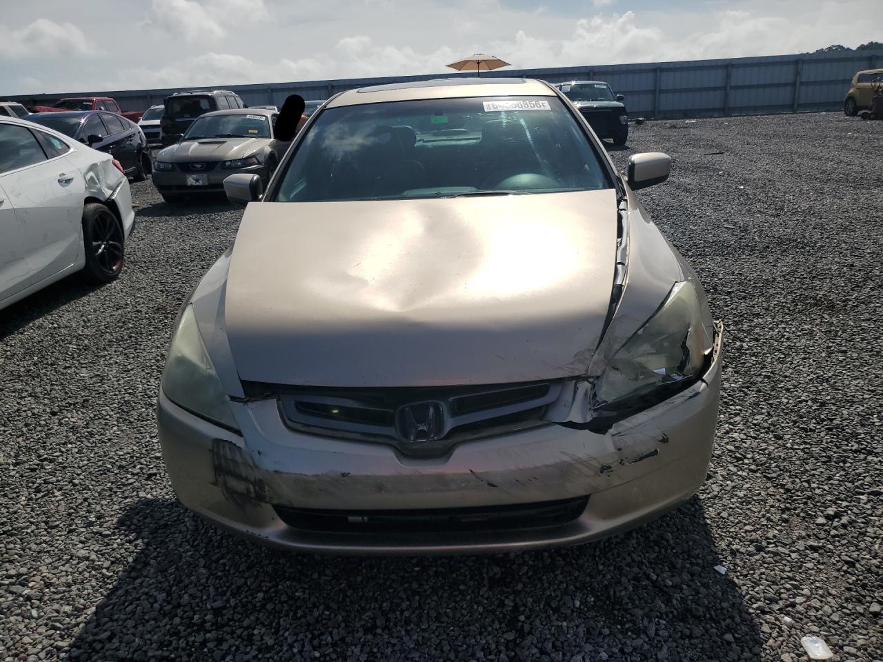 2004 Honda Accord Ex Beige vin: 1HGCM66534A097946