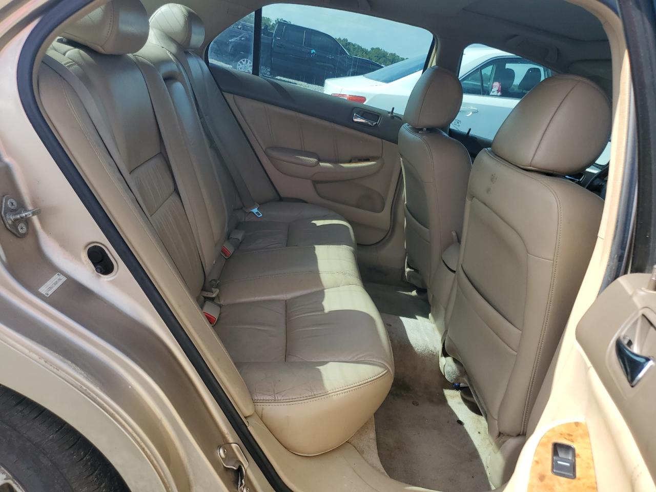 2004 Honda Accord Ex Beige vin: 1HGCM66534A097946