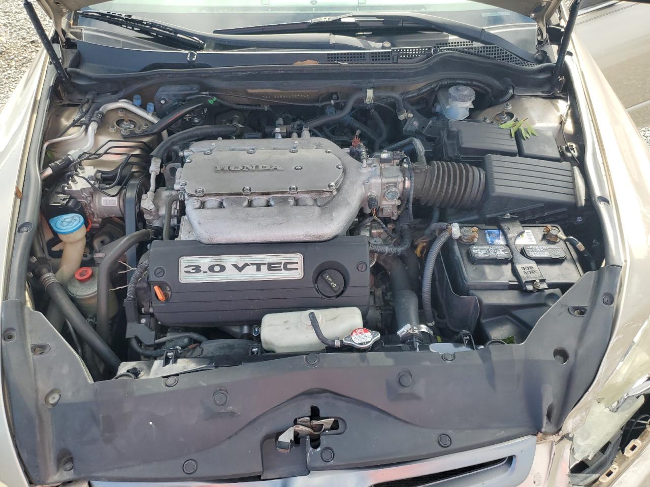2004 Honda Accord Ex Beige vin: 1HGCM66534A097946