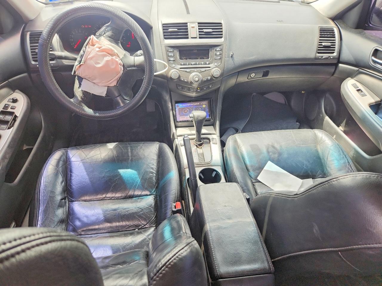2004 Honda Accord Ex Silver vin: 1HGCM66534A103938
