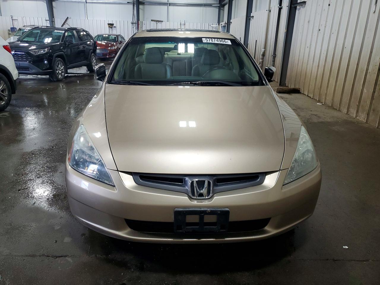 2005 Honda Accord Ex Tan vin: 1HGCM66535A013819