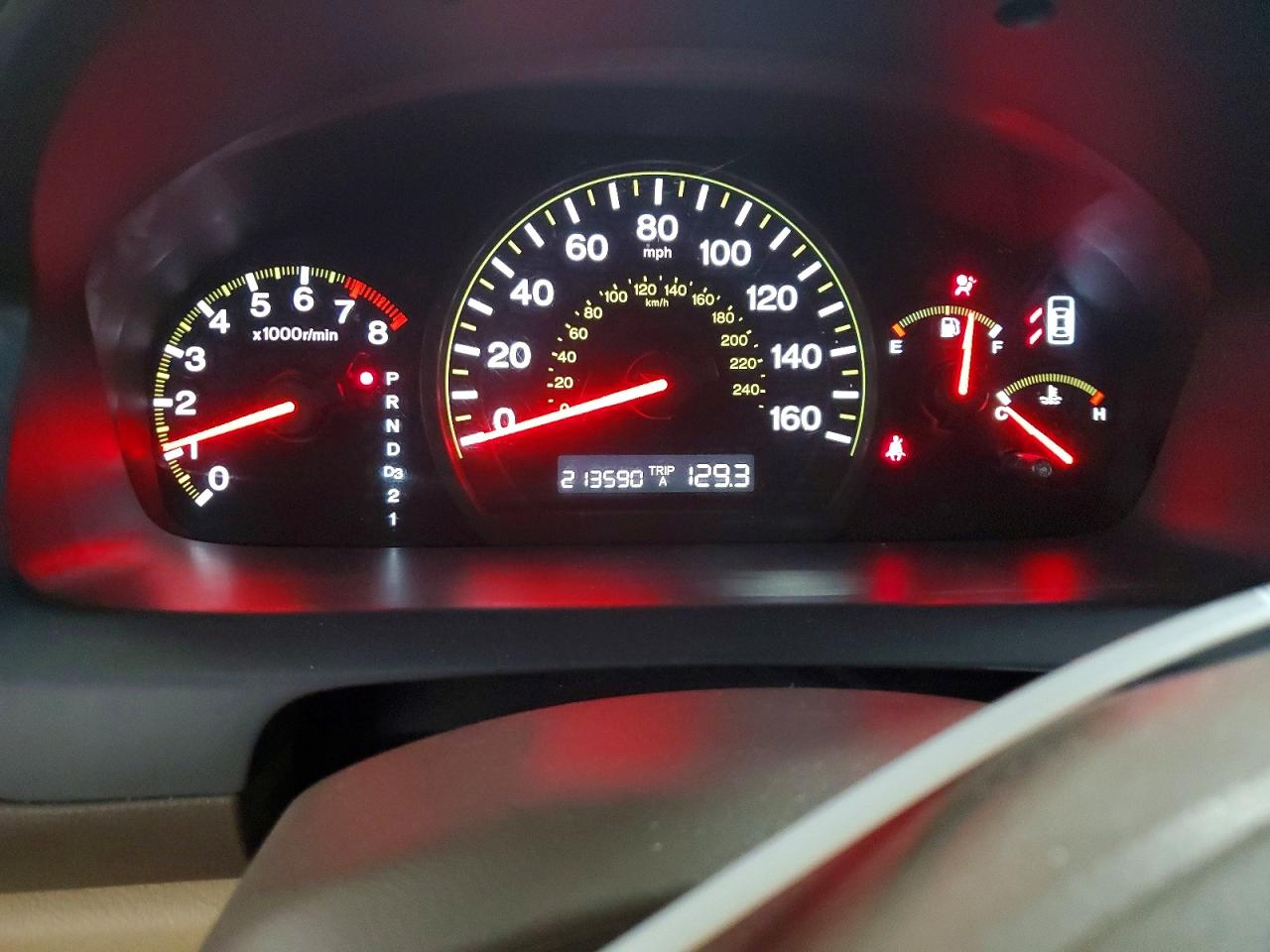 2005 Honda Accord Ex Tan vin: 1HGCM66535A013819