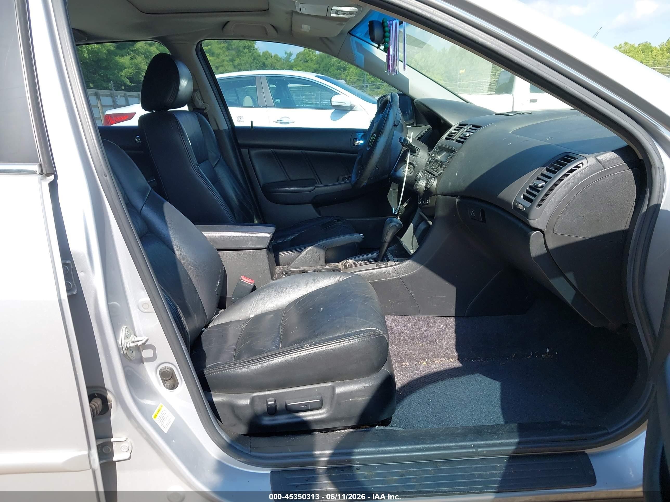 2005 Honda Accord 3.0 Ex Silver vin: 1HGCM66535A030331
