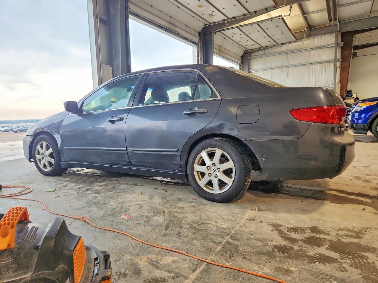 2005 Honda Accord Ex Gray vin: 1HGCM66535A032192