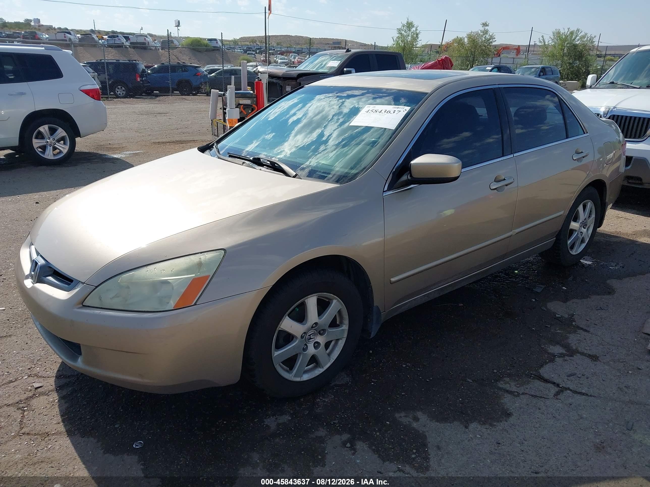 2005 Honda Accord 3.0 Ex Золотой vin: 1HGCM66535A035044