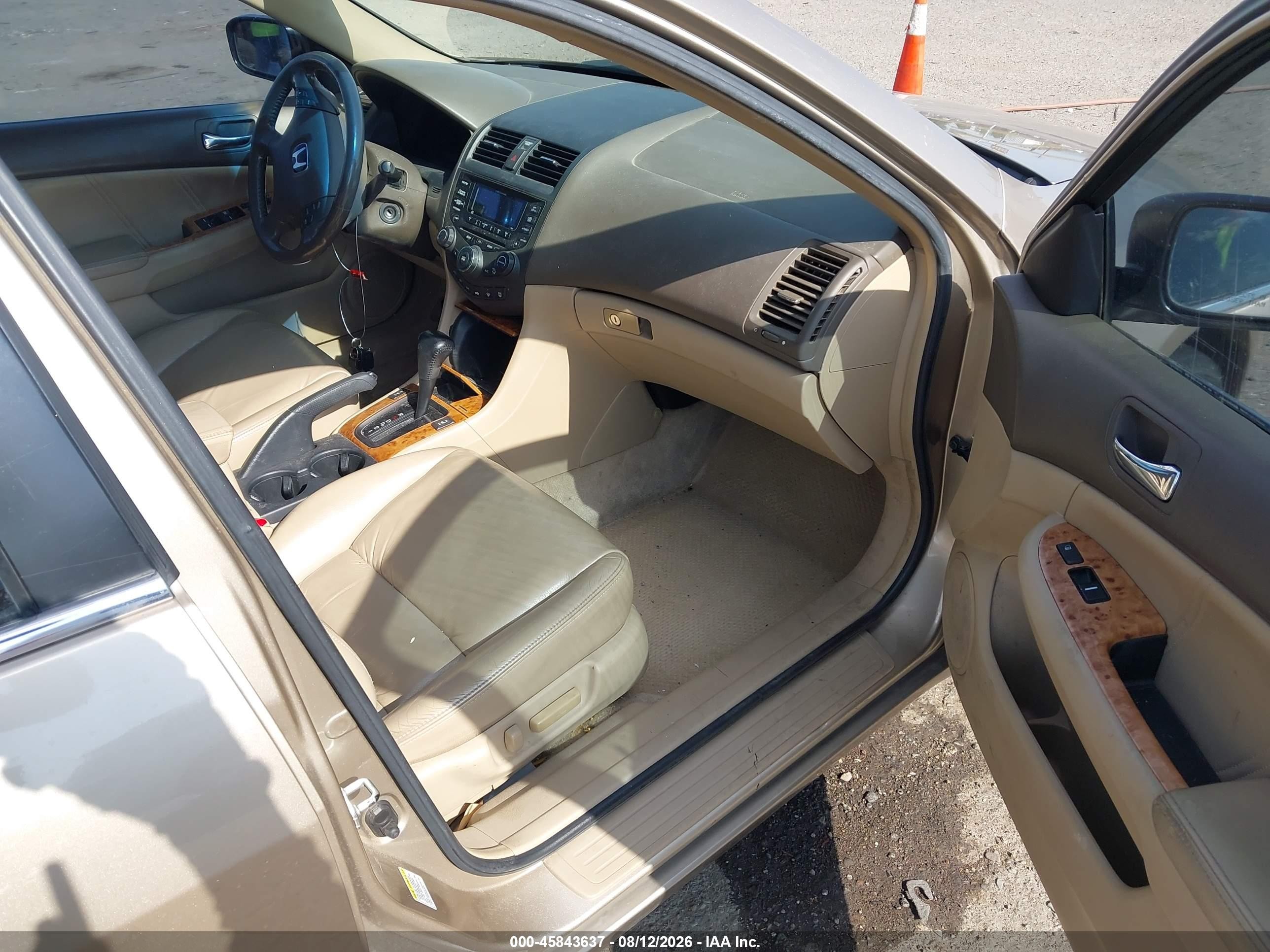 2005 Honda Accord 3.0 Ex Золотой vin: 1HGCM66535A035044