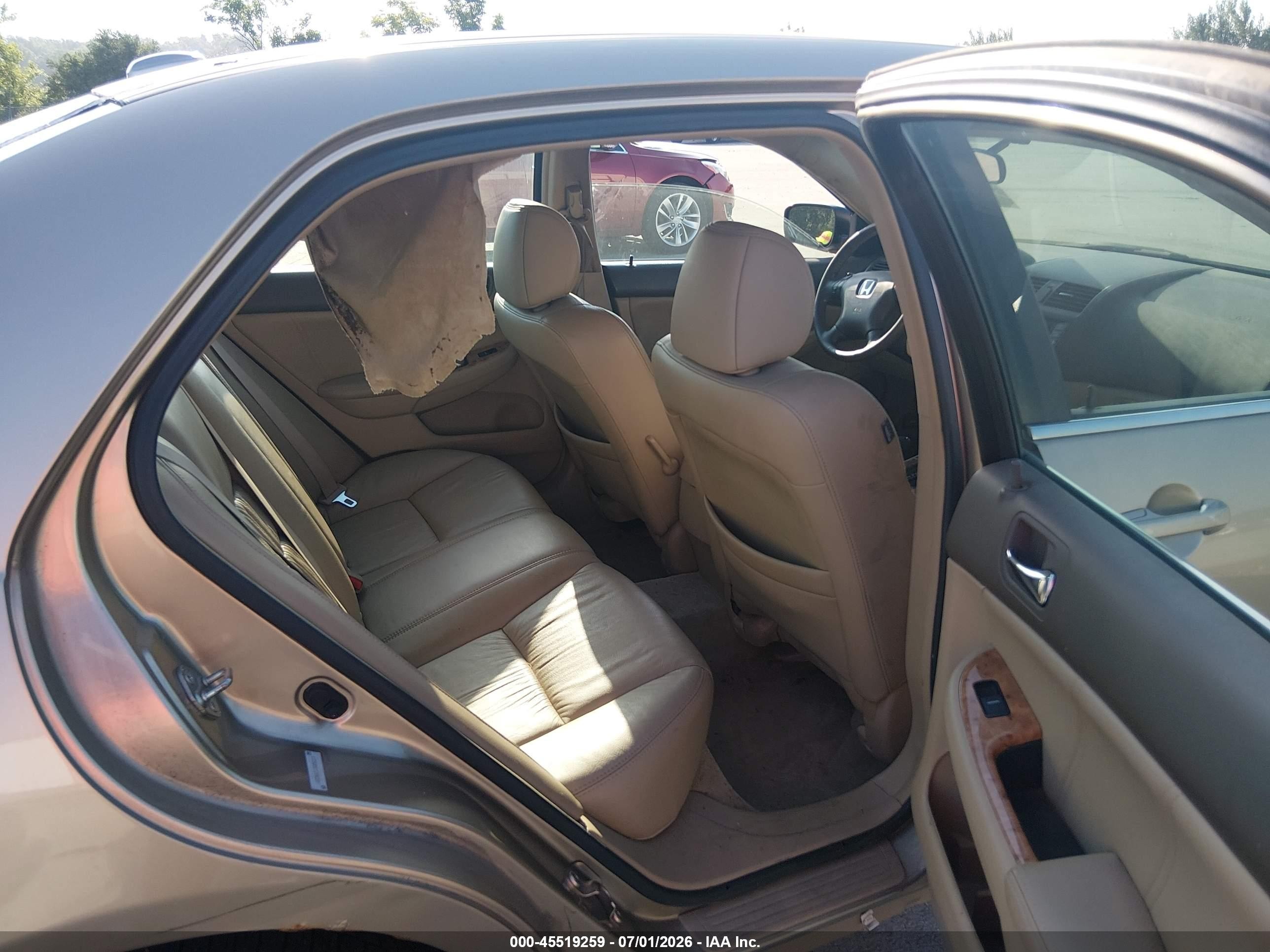 2005 Honda Accord 3.0 Ex Золотой vin: 1HGCM66535A056119