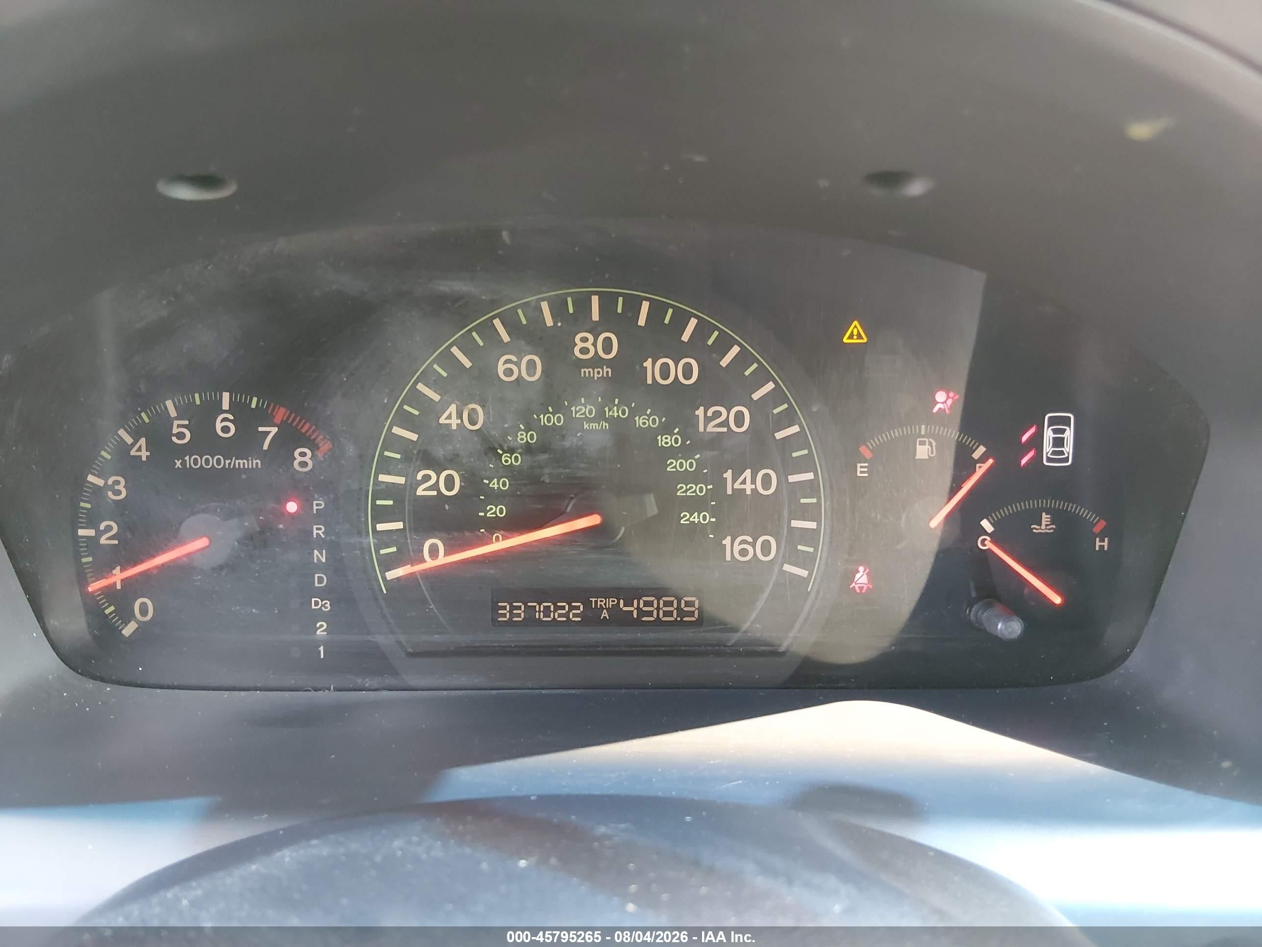 2005 Honda Accord 3.0 Ex Red vin: 1HGCM66535A066598