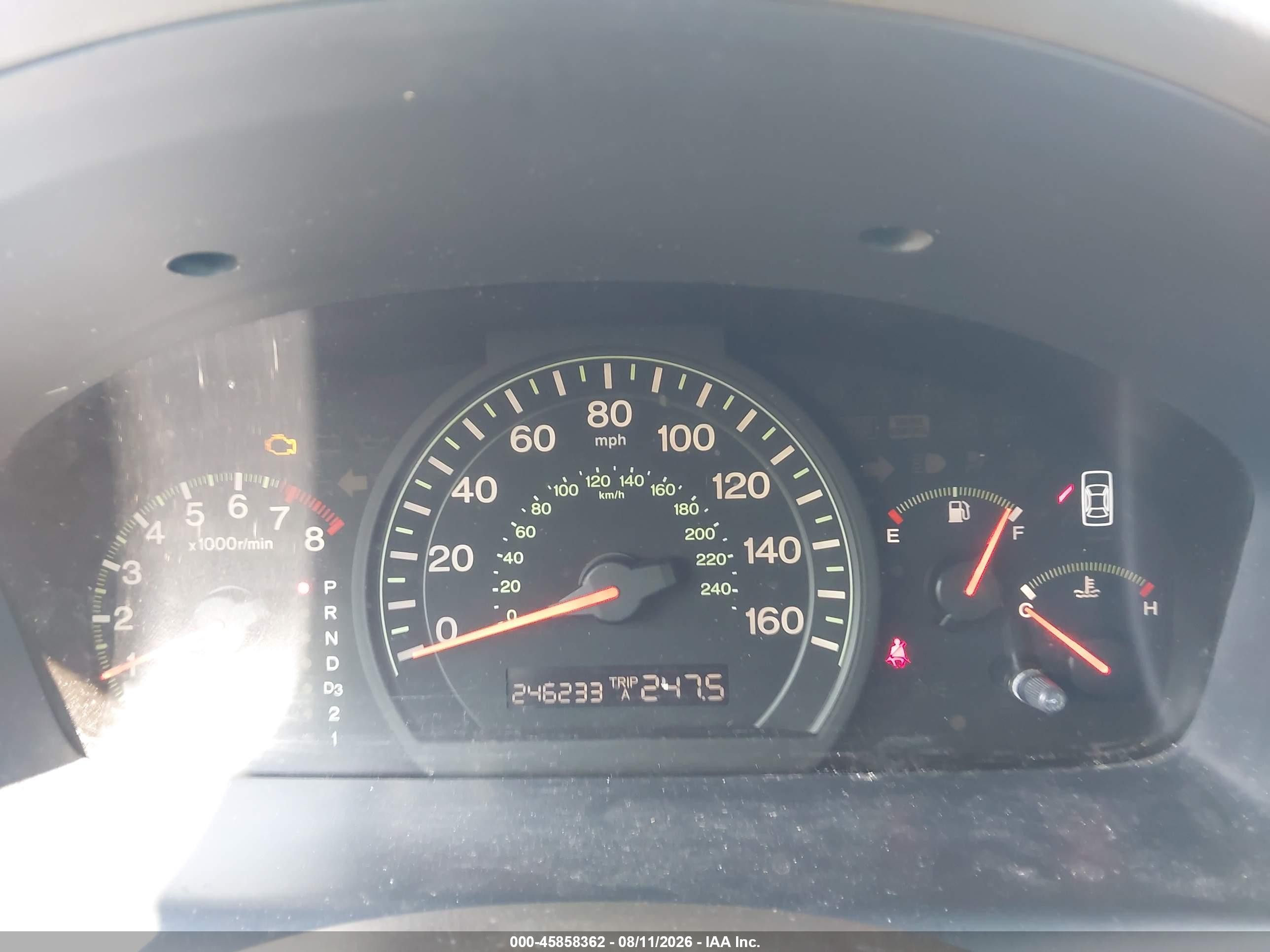 2005 Honda Accord 3.0 Ex White vin: 1HGCM66535A072451