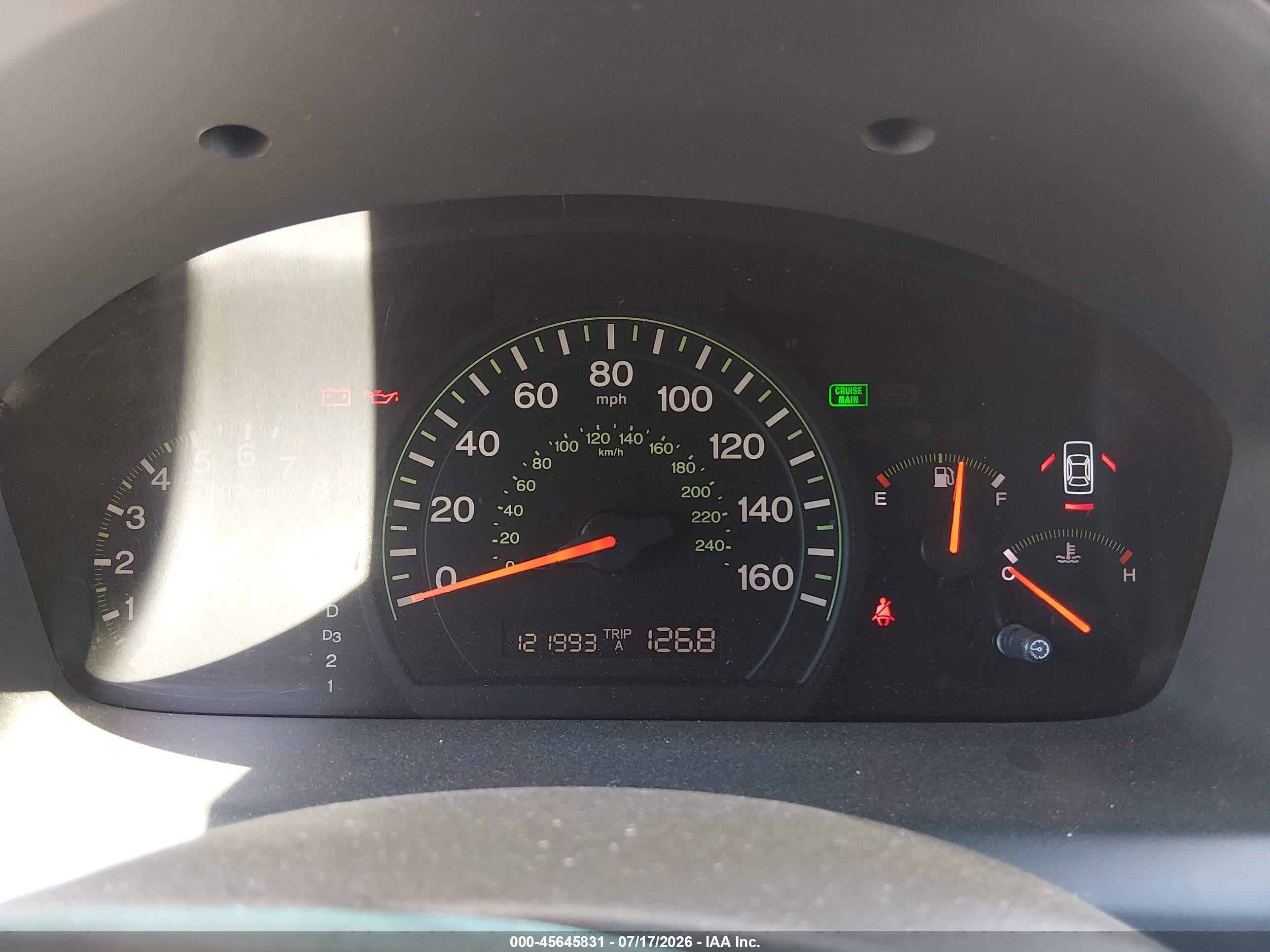 2005 Honda Accord 3.0 Ex Tan vin: 1HGCM66535A075205