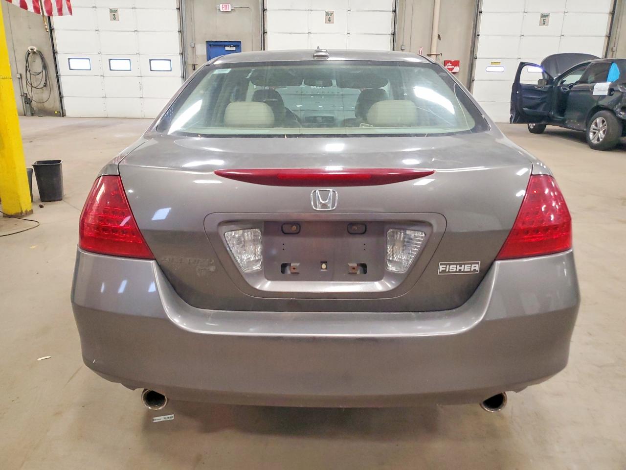 2006 Honda Accord Gray vin: 1HGCM66536A000764