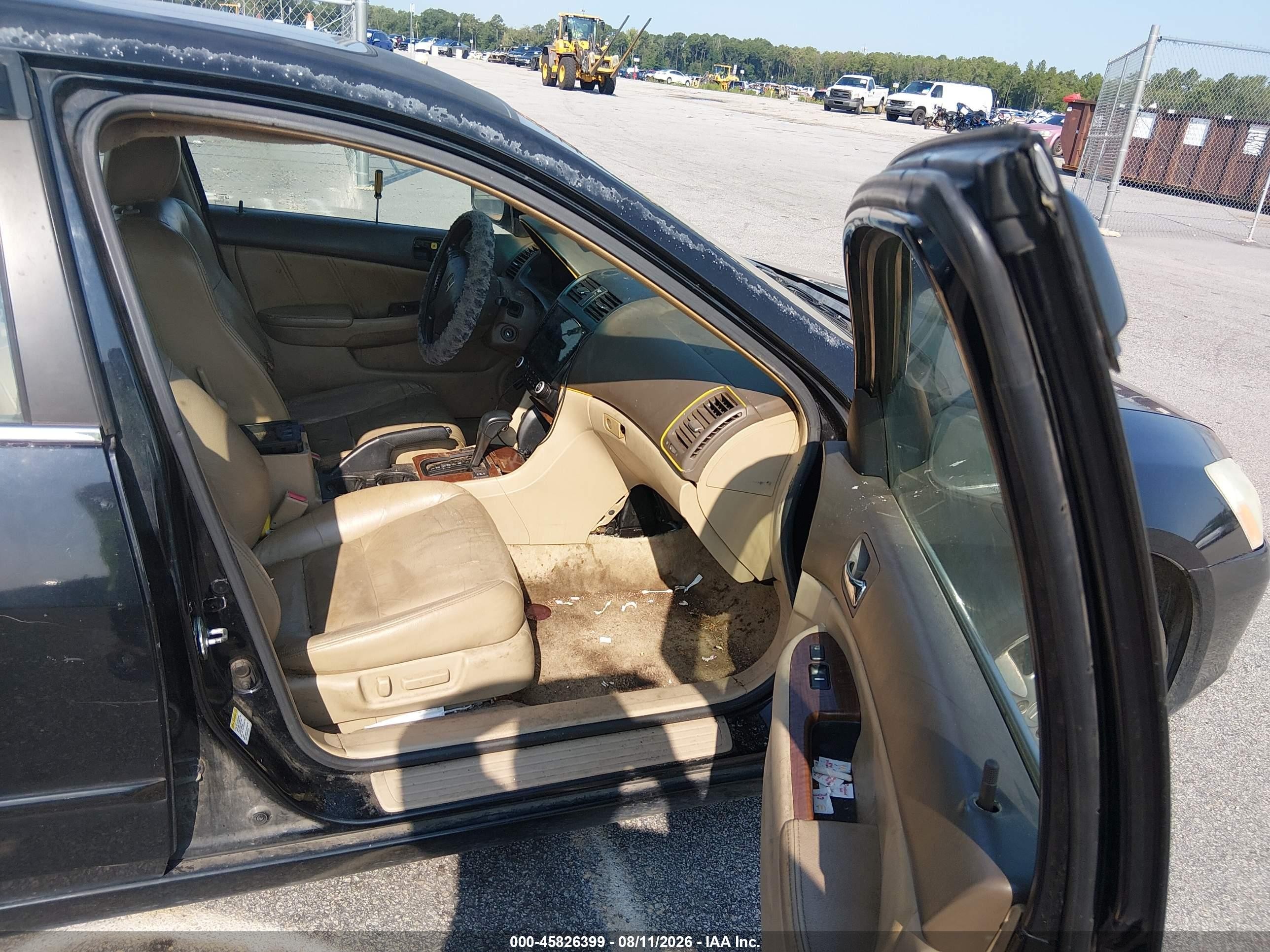 2006 Honda Accord 3.0 Ex Черный vin: 1HGCM66536A001865