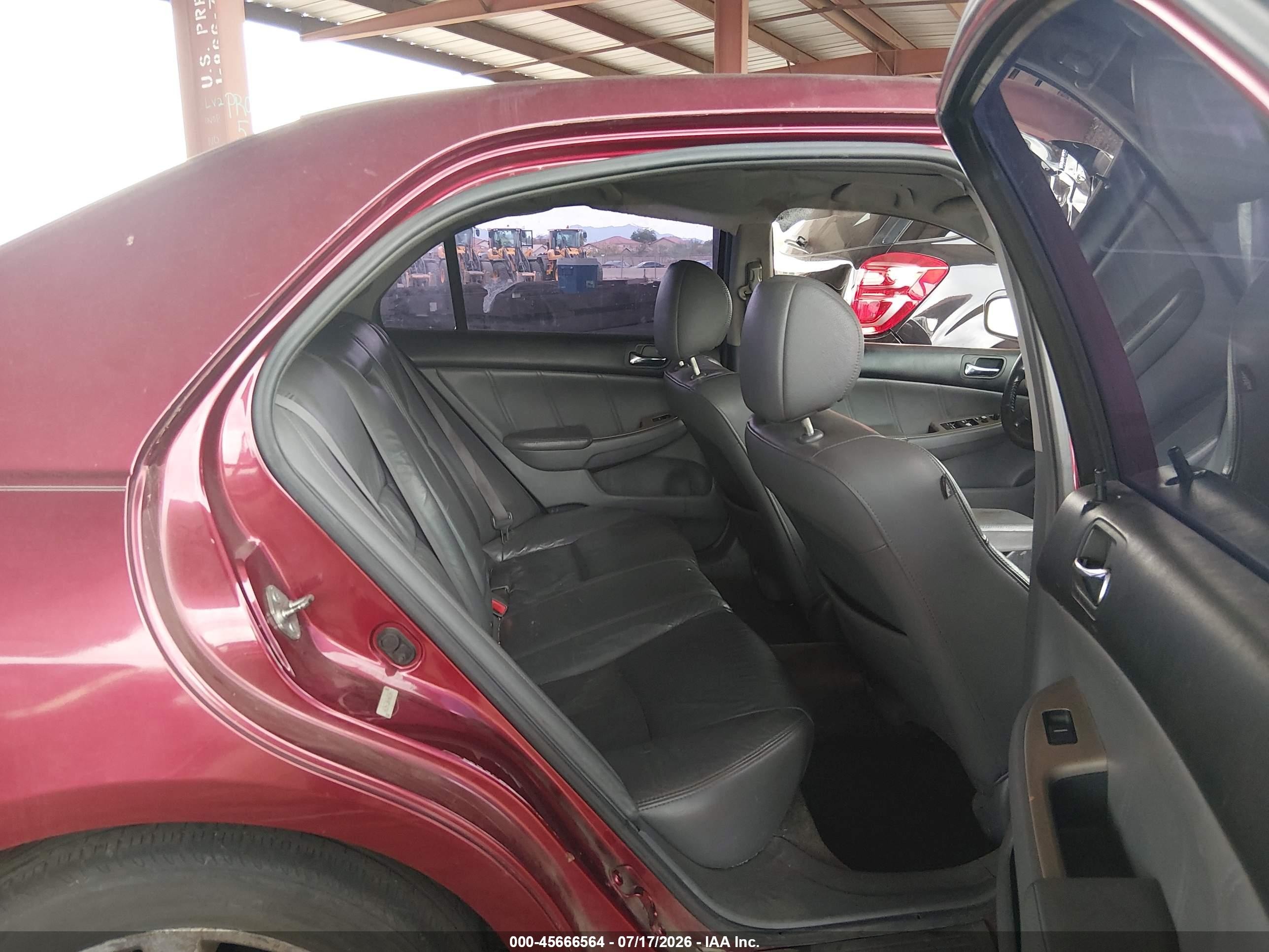 2006 Honda Accord 3.0 Ex Бордовый vin: 1HGCM66536A002286