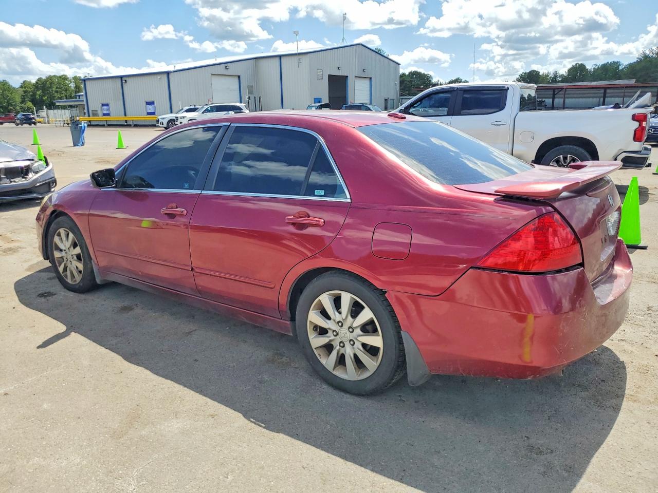 2006 Honda Accord Ex Burgundy vin: 1HGCM66536A003938