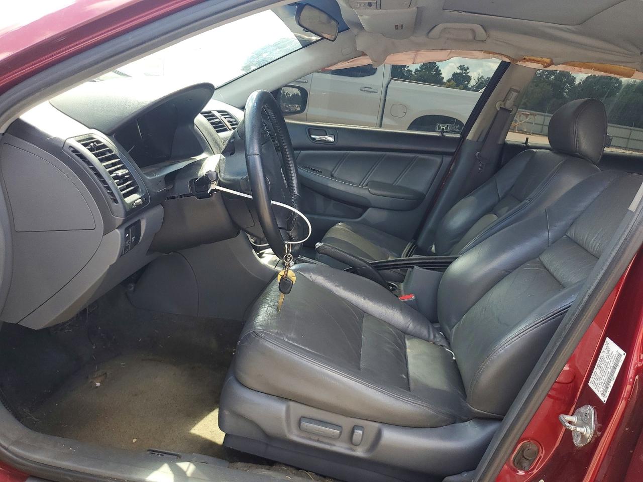 2006 Honda Accord Ex Burgundy vin: 1HGCM66536A003938