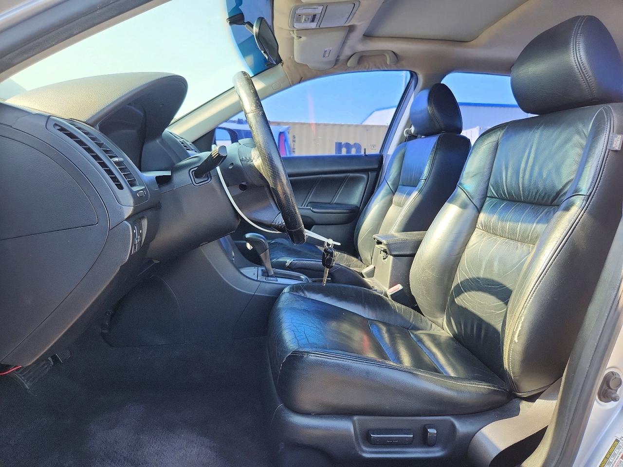 2006 Honda Accord Ex Silver vin: 1HGCM66536A007844