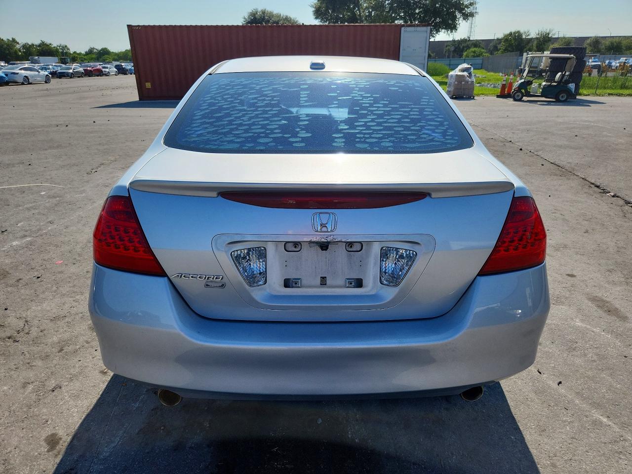 2006 Honda Accord Ex Silver vin: 1HGCM66536A007844